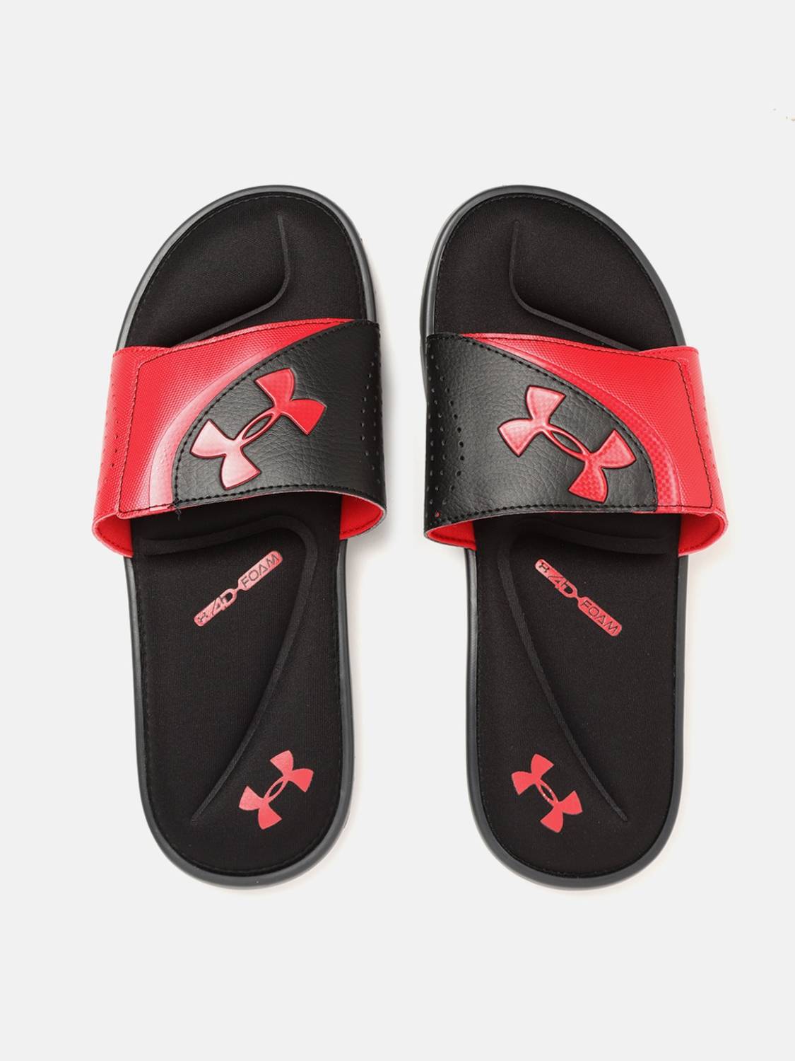 UNDER ARMOUR Men Black Slides - Image 1
