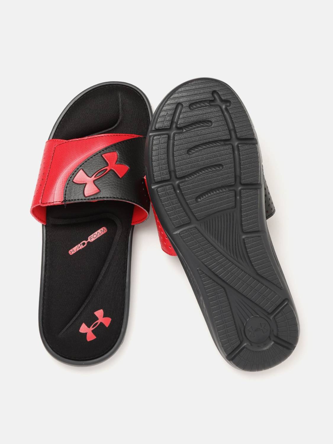 UNDER ARMOUR Men Black Slides - Image 3