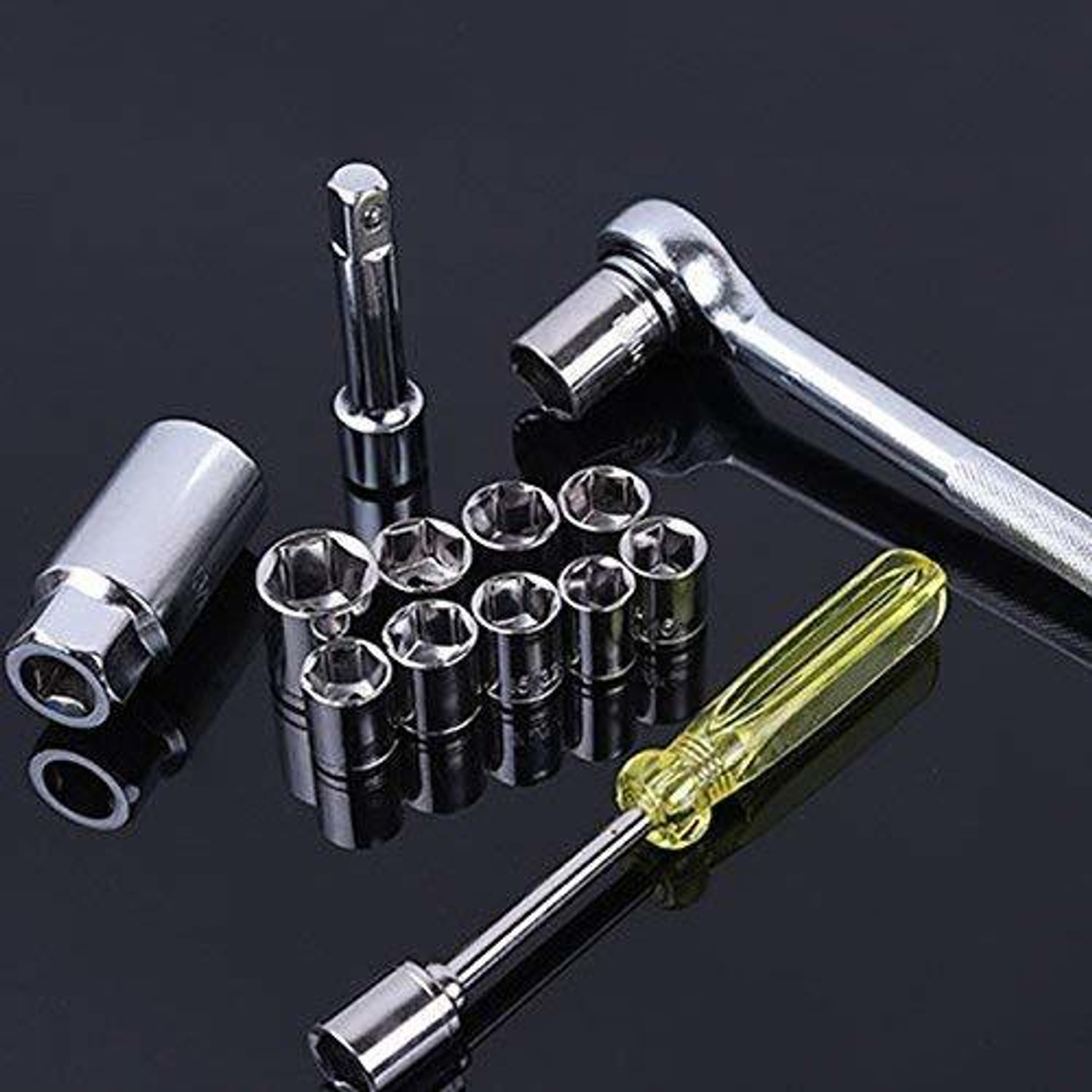 Image of MANOR ENTERPRISE 40 in 1 Screw Driver Set PCS Automobile Motorcycle Tool Box Set Socket Wrench Sleeve Suit Hardware Auto Car Repair Tools Socket Home Tool kit Set|Wrench Tool kit| Socket Set