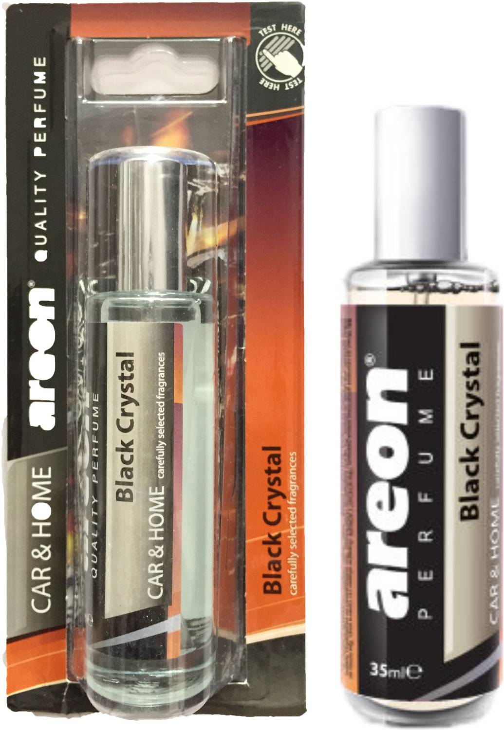 Areon  AREON Black Crystal Car Freshener Spray AREON Perfume BLACK CRYSTAL (35ML)