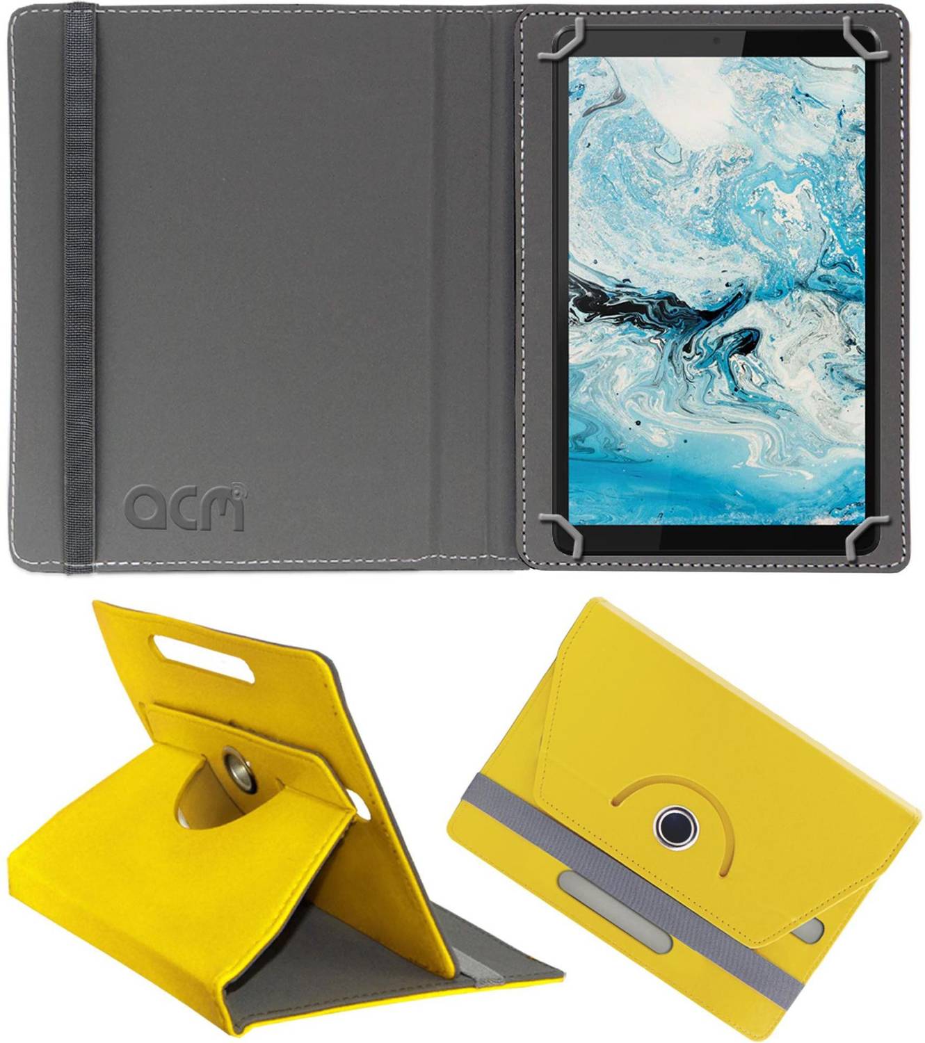 ACM Flip Cover for Lenovo Tab M8 (2Nd Gen) Hd