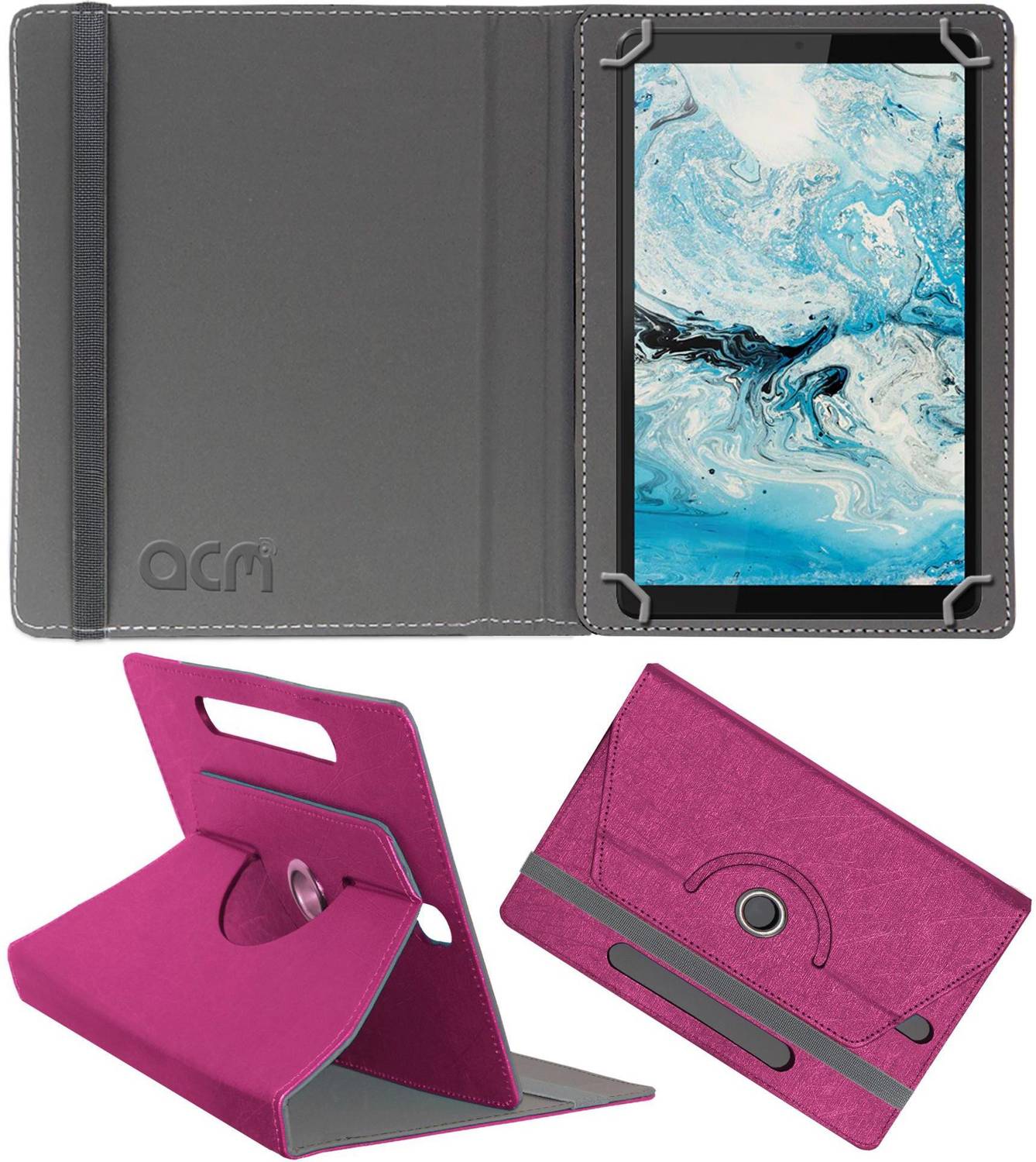 ACM Flip Cover for Lenovo Tab M8 (2Nd Gen) Hd