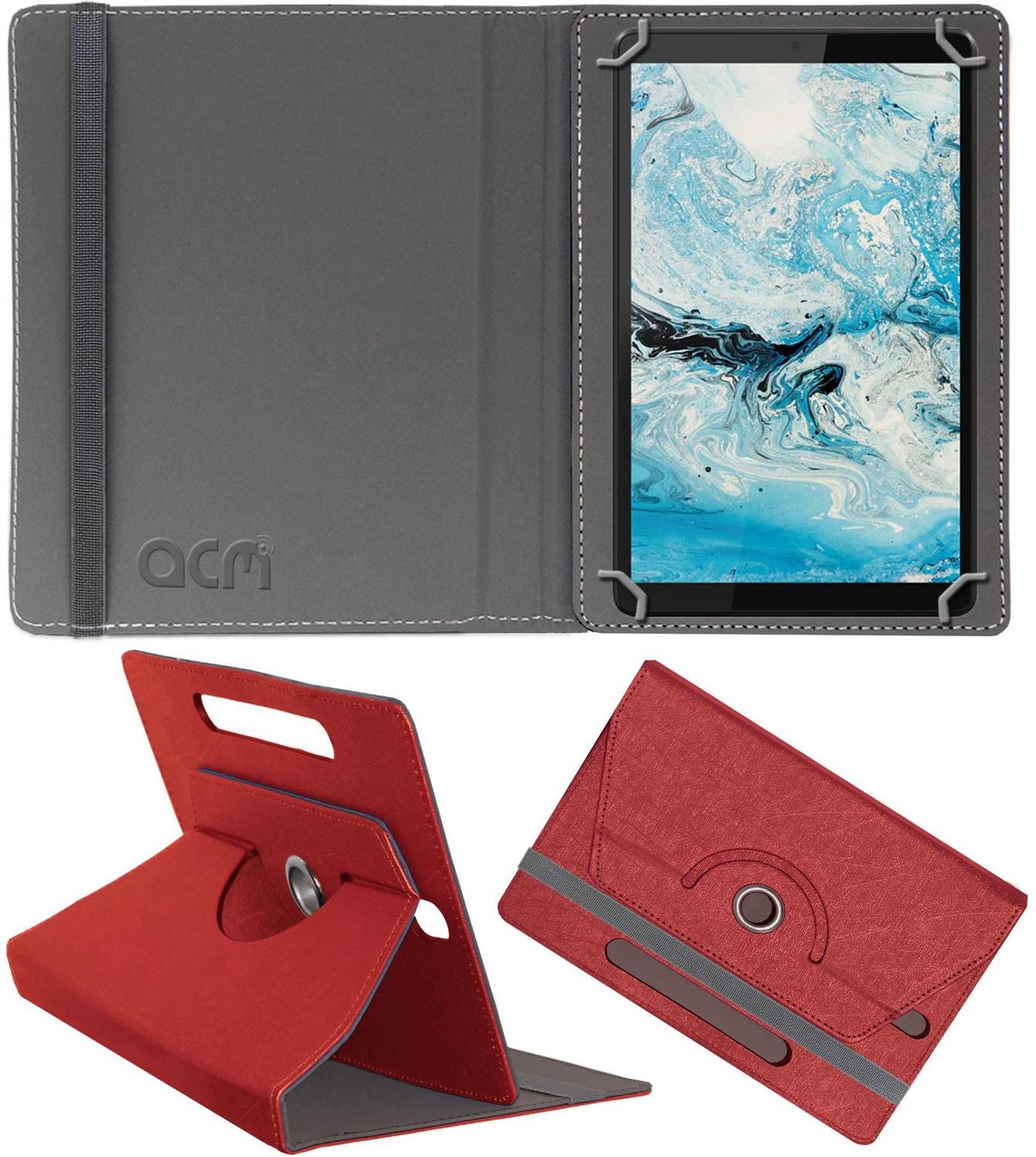 ACM Flip Cover for Lenovo Tab M8 (2Nd Gen) Hd