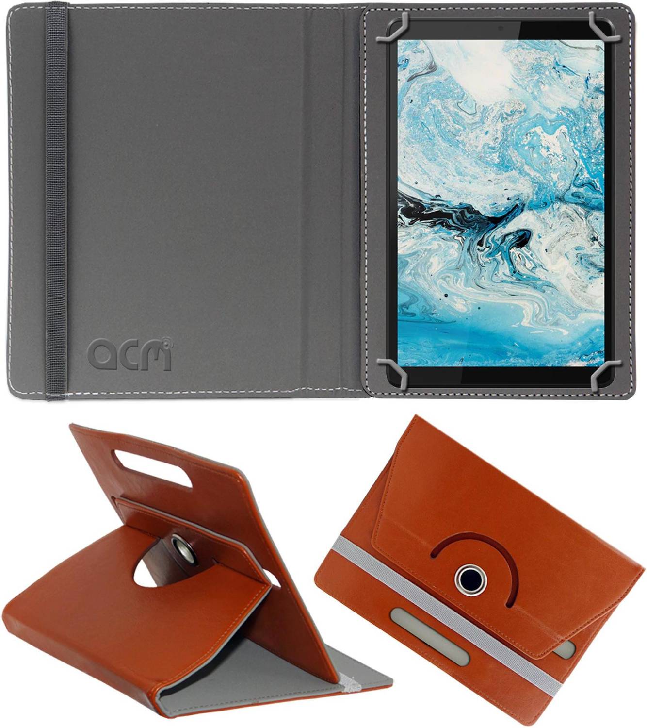 ACM Flip Cover for Lenovo Tab M8 2nd Gen 8 inch