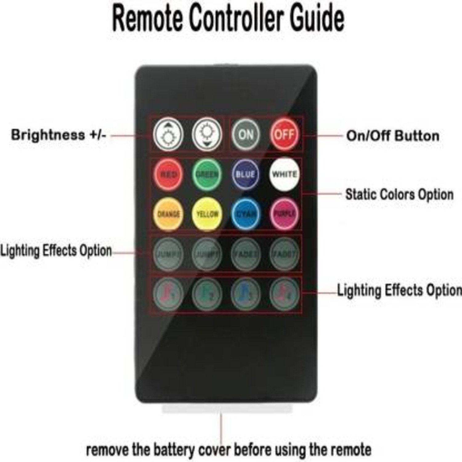 Image of Parcit Car interior Multi-colour LED Light Car Fancy Lights