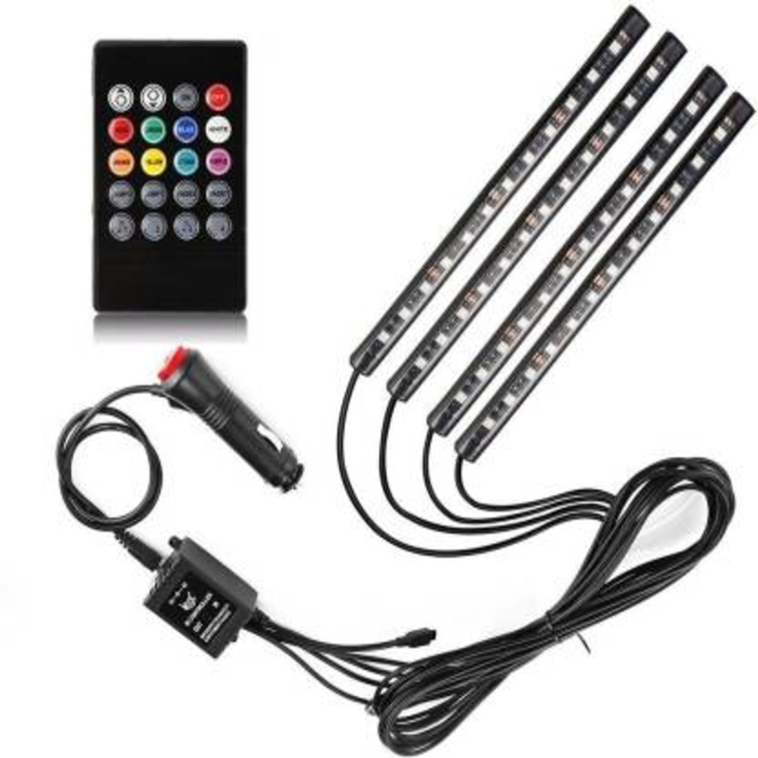Image of Parcit Car interior Multi-colour LED Light Car Fancy Lights