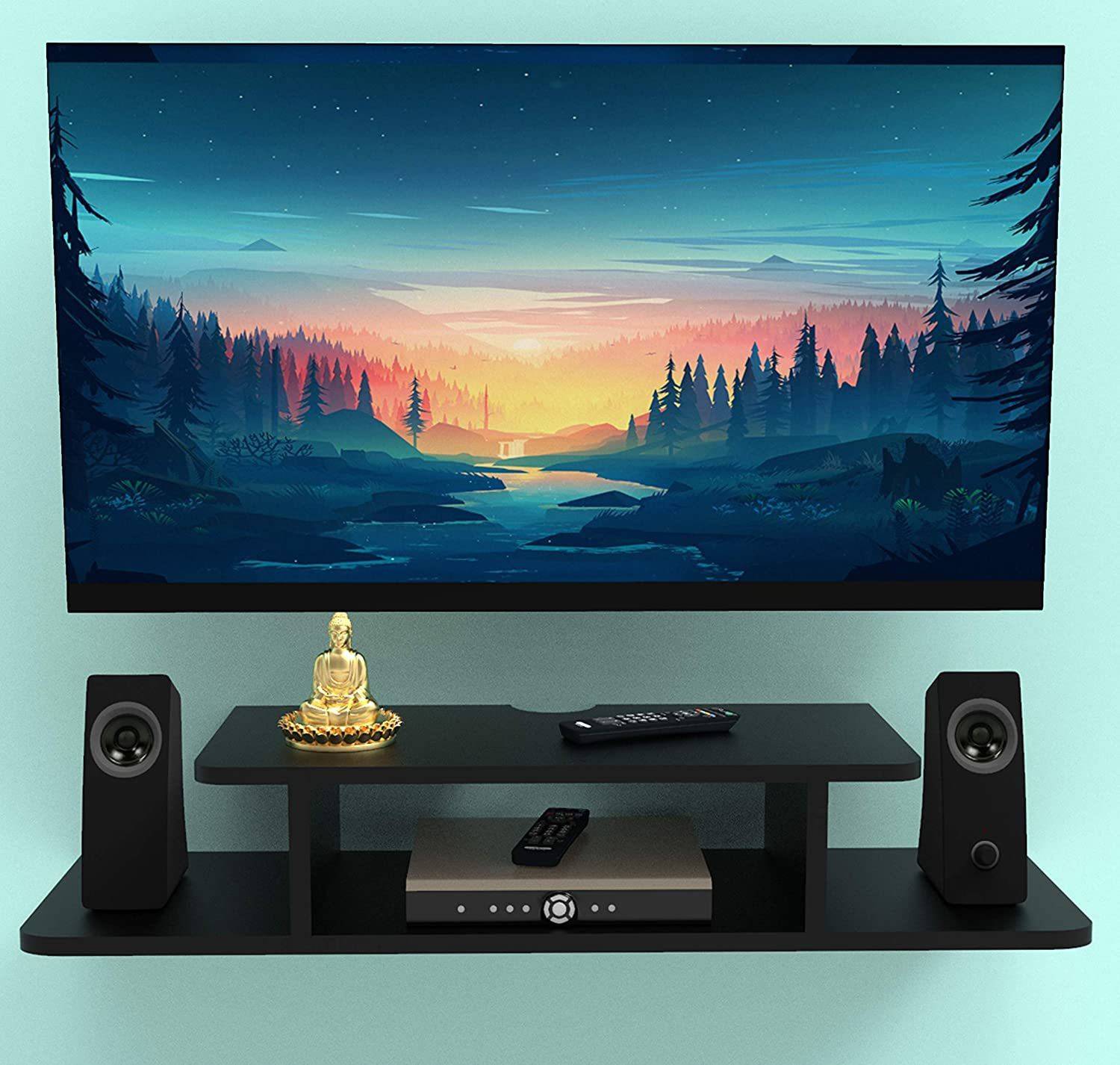 FUTURE GENERATION A GROUP TV Setup Box & Remote Stand MDF (Medium