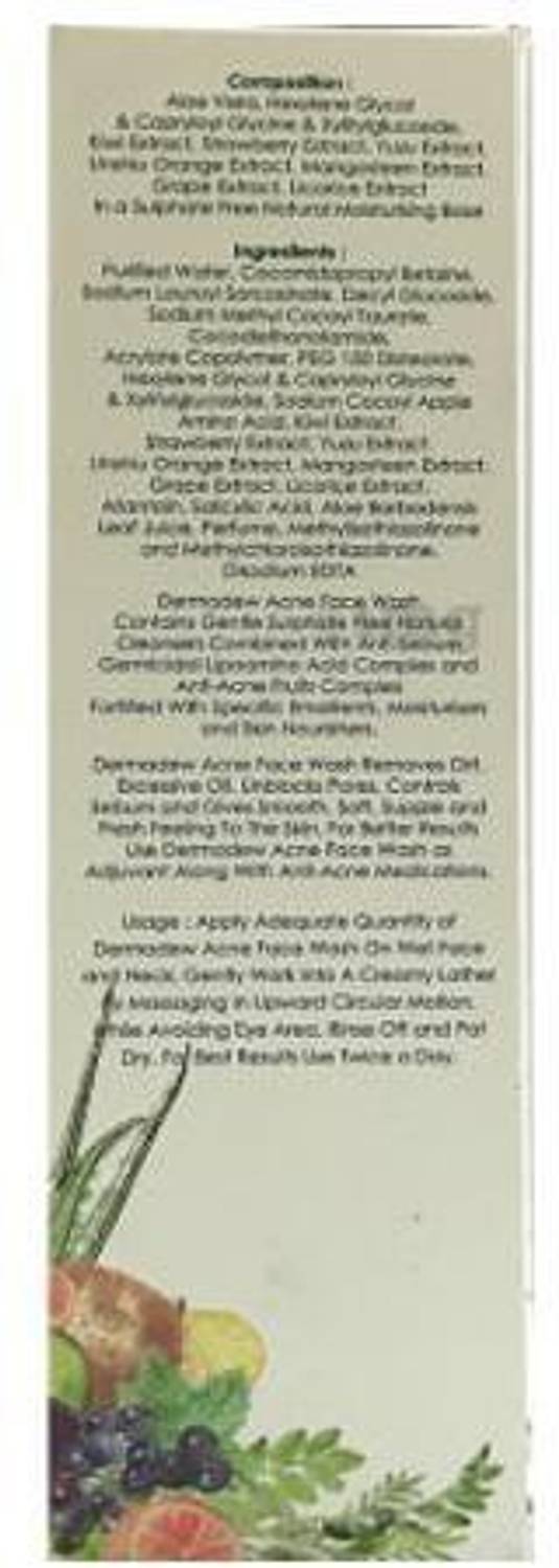 Dermadew ACNE Face Wash 100 ml - Image 2