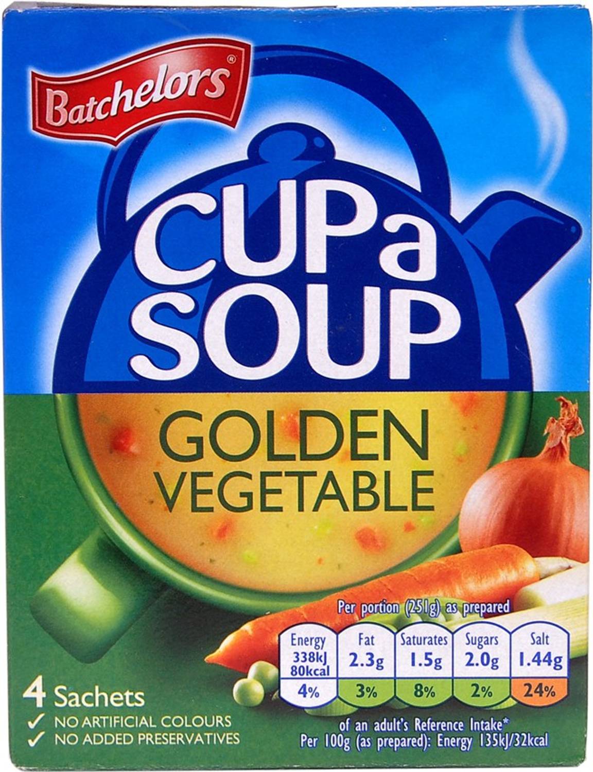 Batchelors Cup a Soup Golden VEGETABLES