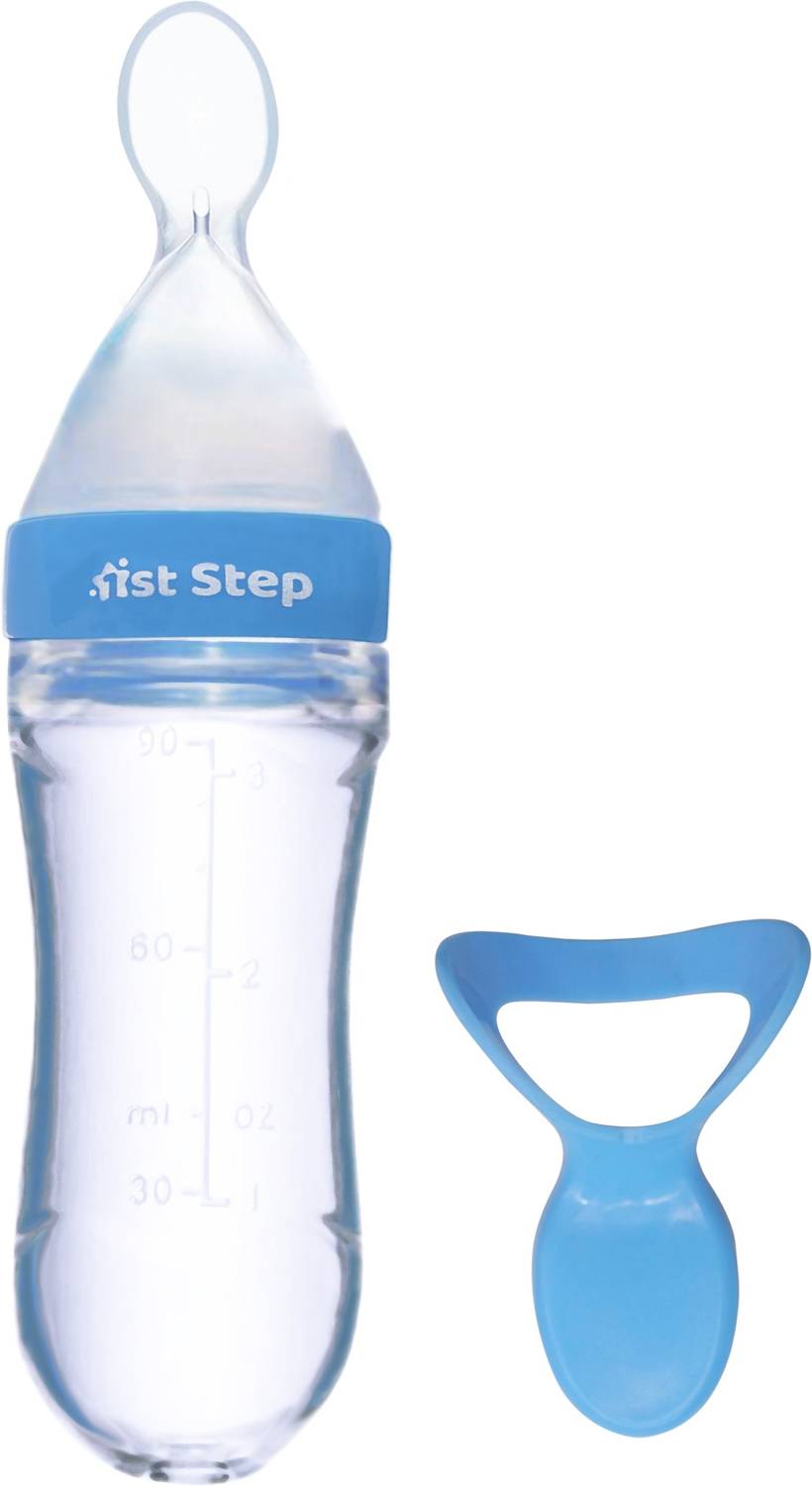 1st Step Silicone Easy Squeezy Baby Food Feeder  - Silicone