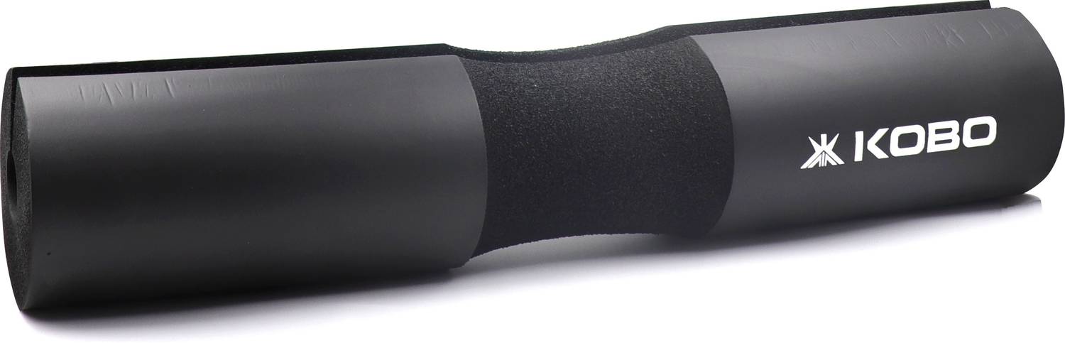 KOBO Barbell Squat Pad - Advanced Neck Support Fit Standard and Olympic Bars Neck Support