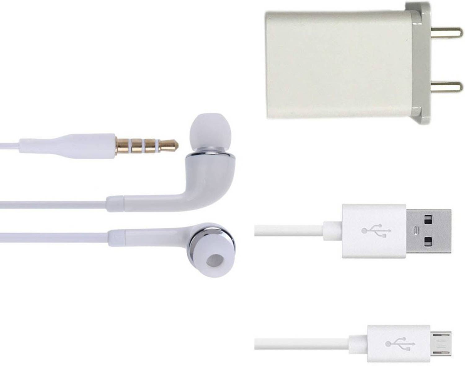 Badger Wall Charger Accessory Combo for Oppo A5s,Oppo K1,Oppo A3s,Oppo A7, Oppo A1