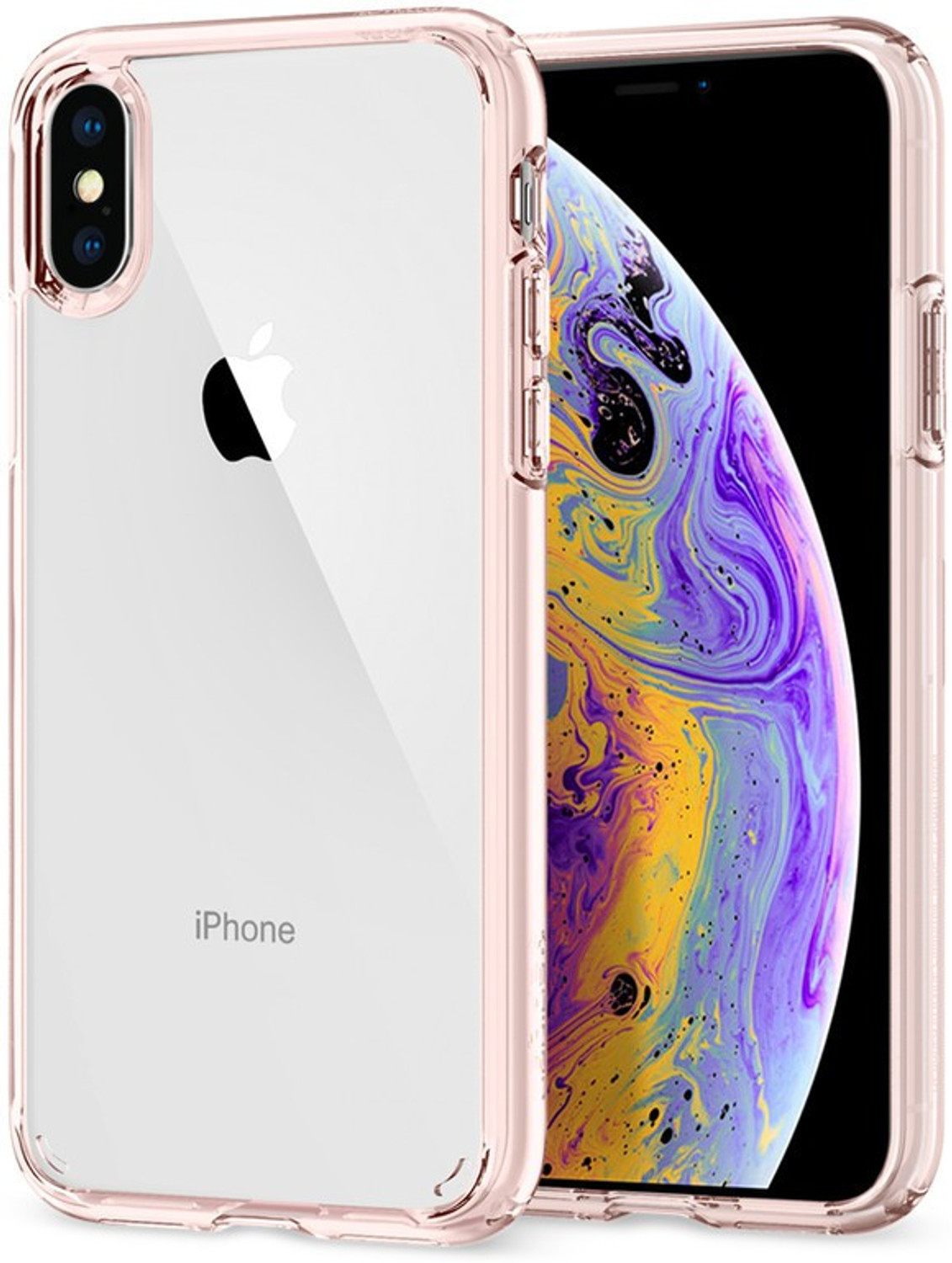 Image of Spigen Ultra Hybrid Back Cover for Apple iPhone XS, Apple iPhone X