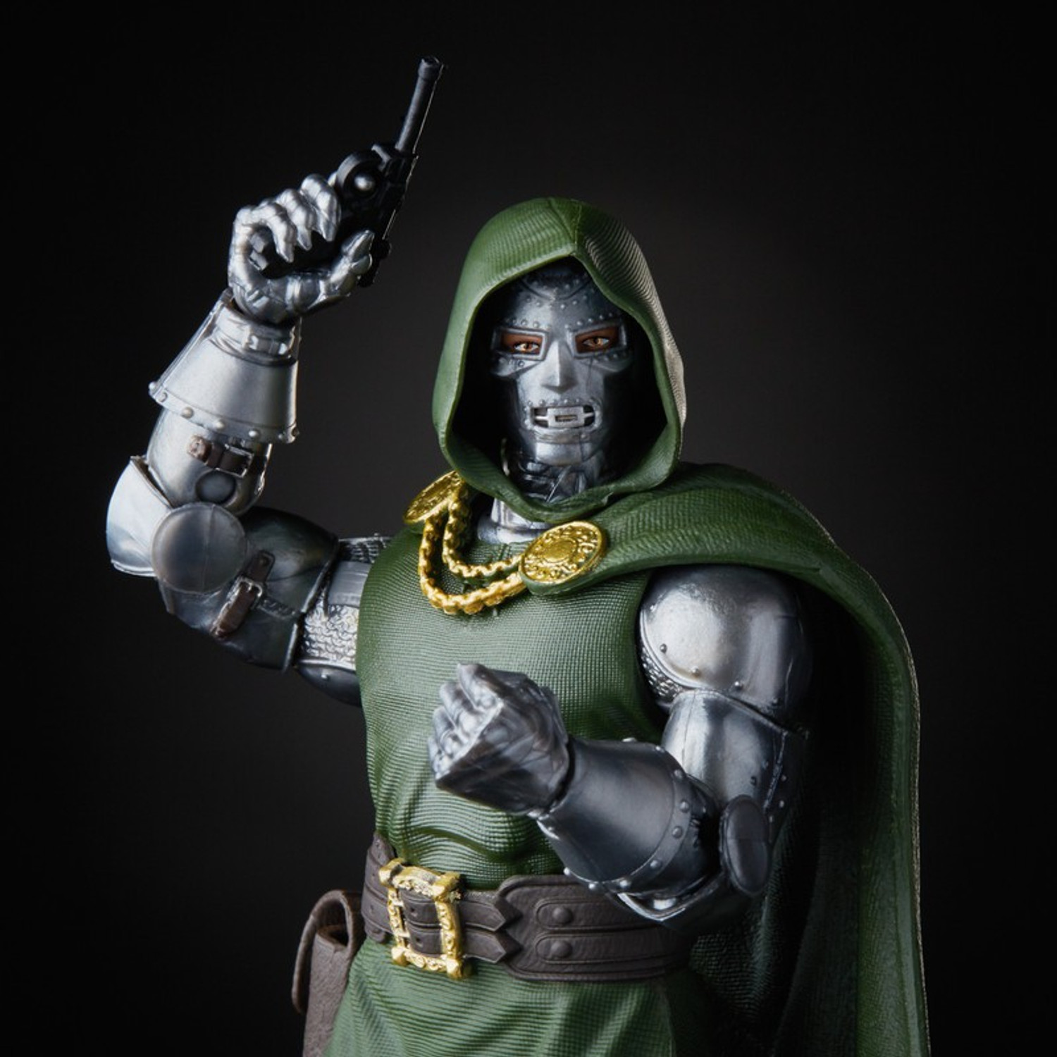 Image of MARVEL Legends Series Fantastic Four 6-inch Collectible Action Figure Doctor Doom Toy,1 Build-A-Figure Part