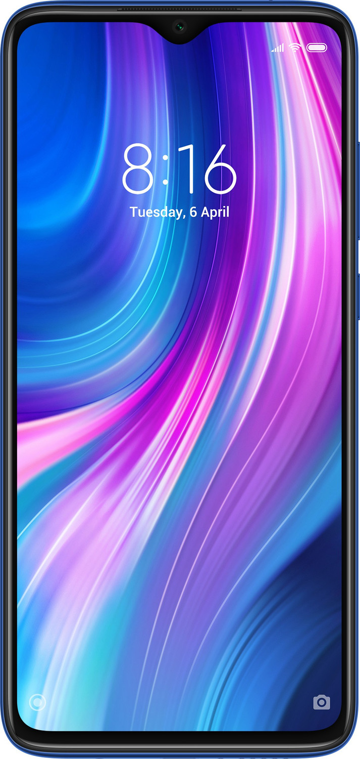 Image of REDMI Note 8 Pro (Electric Blue, 128 GB)
