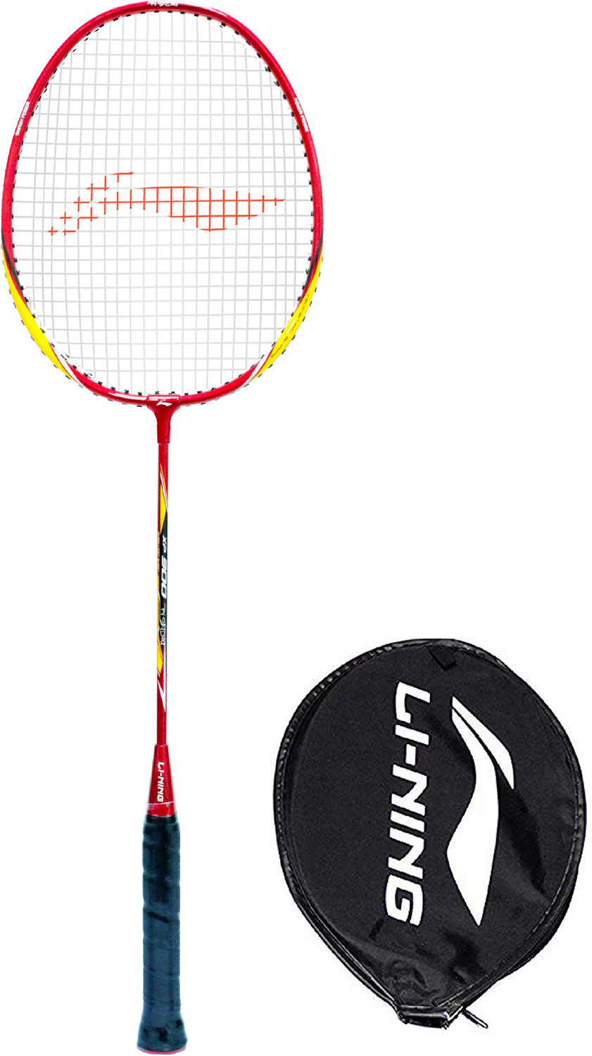 Image of Li-Ning XP 900 - PV Sindhu Signature Series Red Orange Badminton Racquet G4 - 8.25 cm (pack of 1,86 gm)