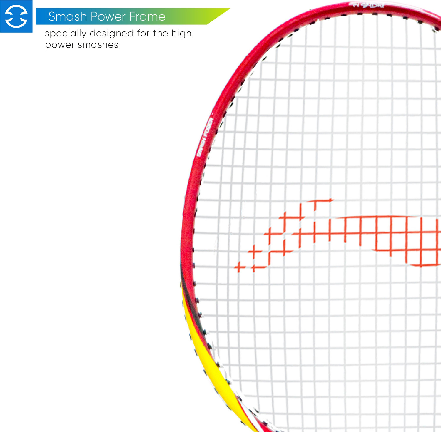 Image of Li-Ning XP 900 - PV Sindhu Signature Series Red Orange Badminton Racquet G4 - 8.25 cm (pack of 1,86 gm)