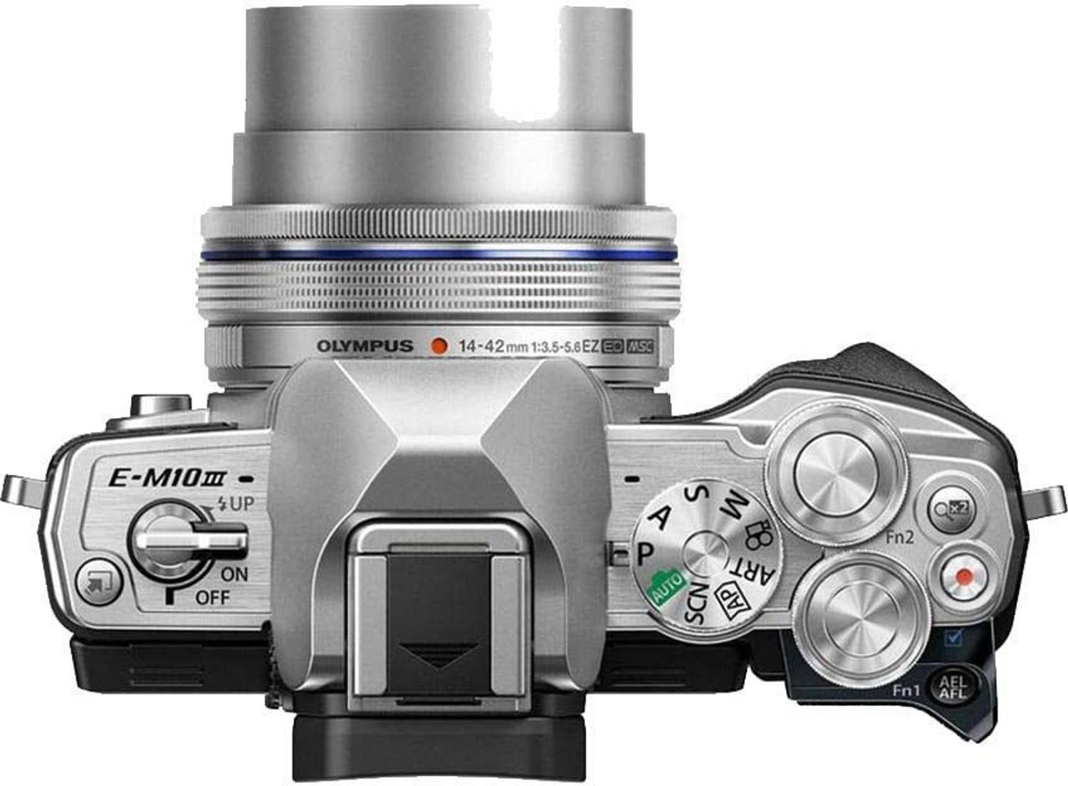 OLYMPUS OM-D E-M10 Mark III Mirrorless Camera Body with 14 - 42 mm