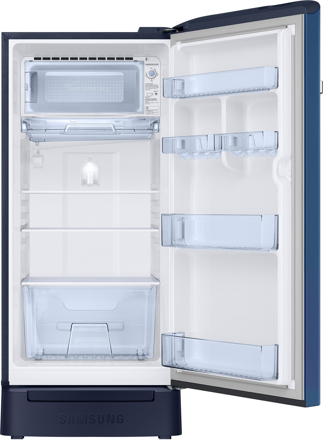 Image of Samsung 198 L Direct Cool Single Door 4 Star Refrigerator with Base Drawer