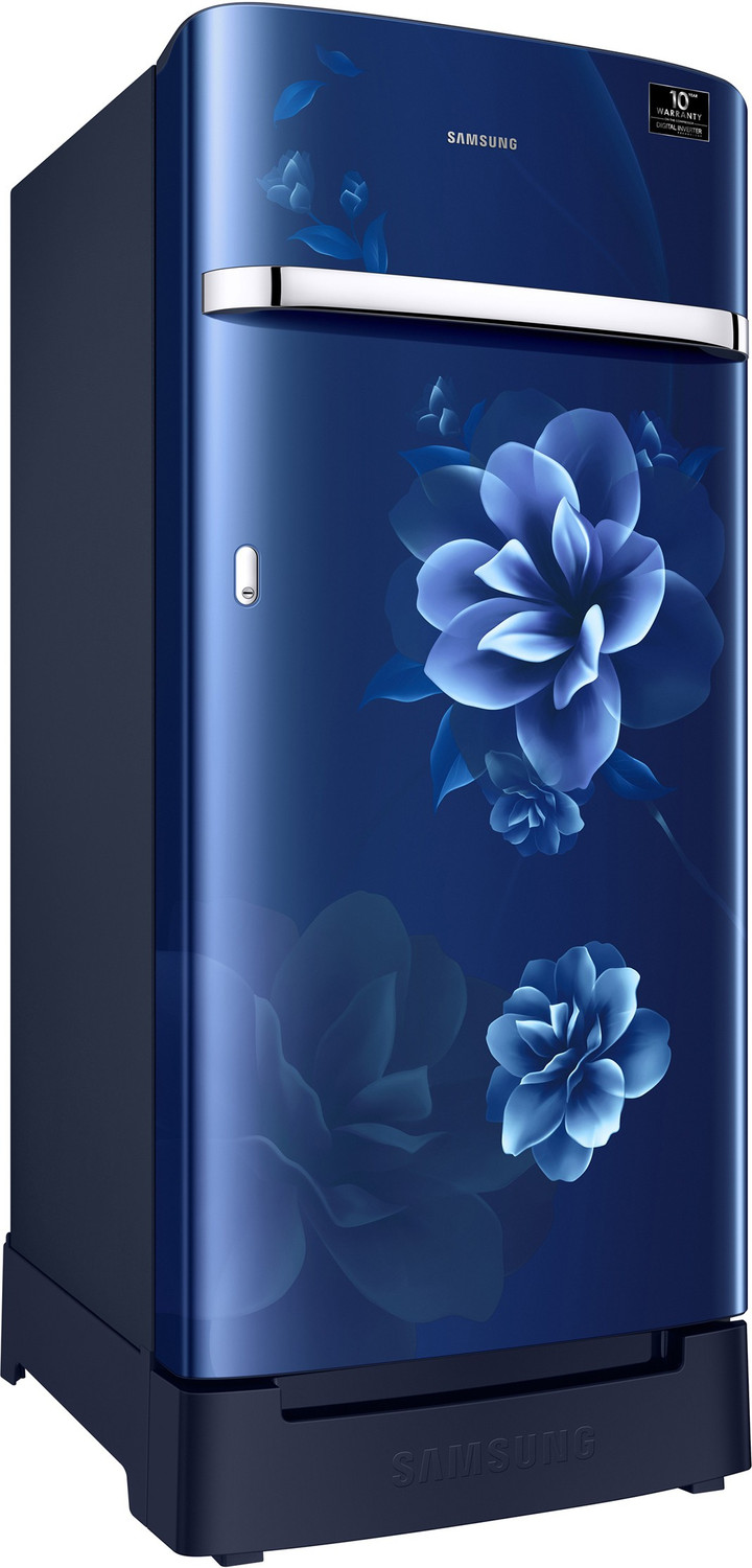 Image of Samsung 198 L Direct Cool Single Door 4 Star Refrigerator with Base Drawer