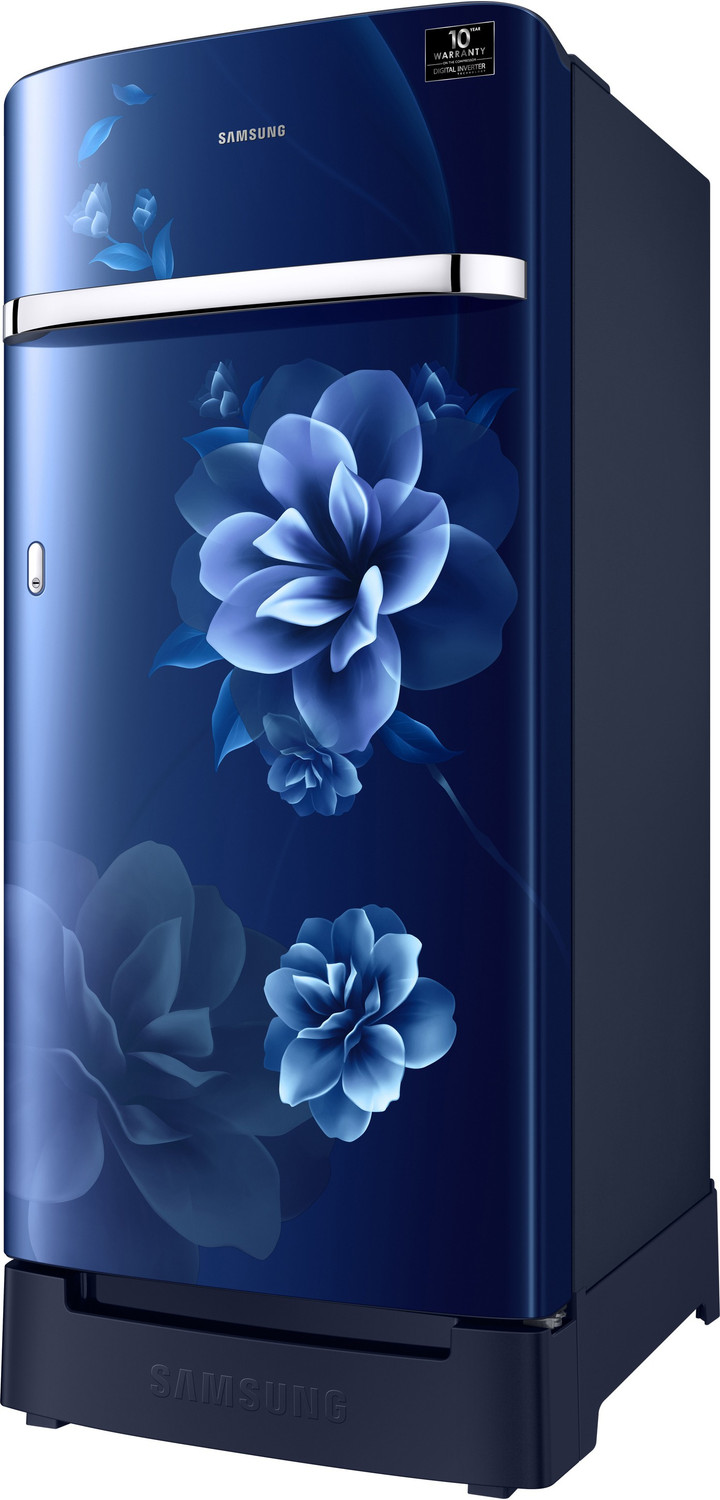 Image of Samsung 198 L Direct Cool Single Door 4 Star Refrigerator with Base Drawer