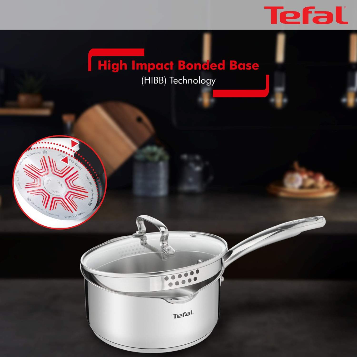 Image of Tefal Duetto Plus Sauce Pan 18 cm diameter with Lid 0 L capacity