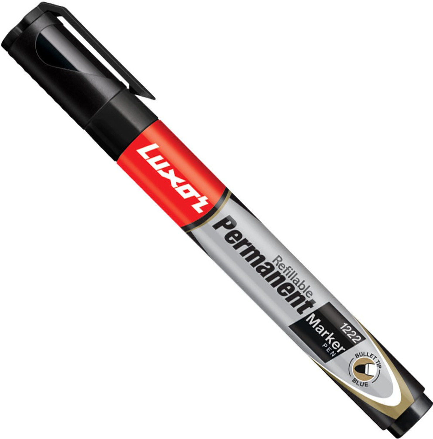 Image of LUXOR Refillable Black Permanent Marker