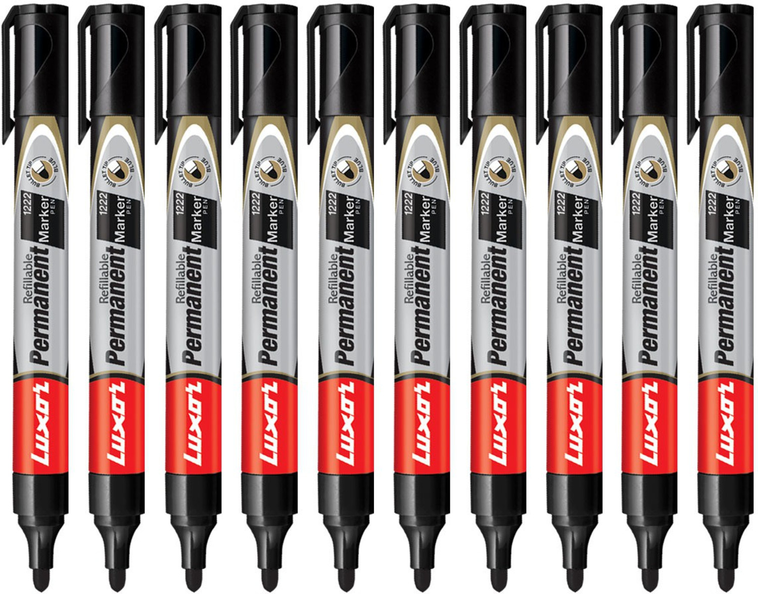 Image of LUXOR Refillable Black Permanent Marker