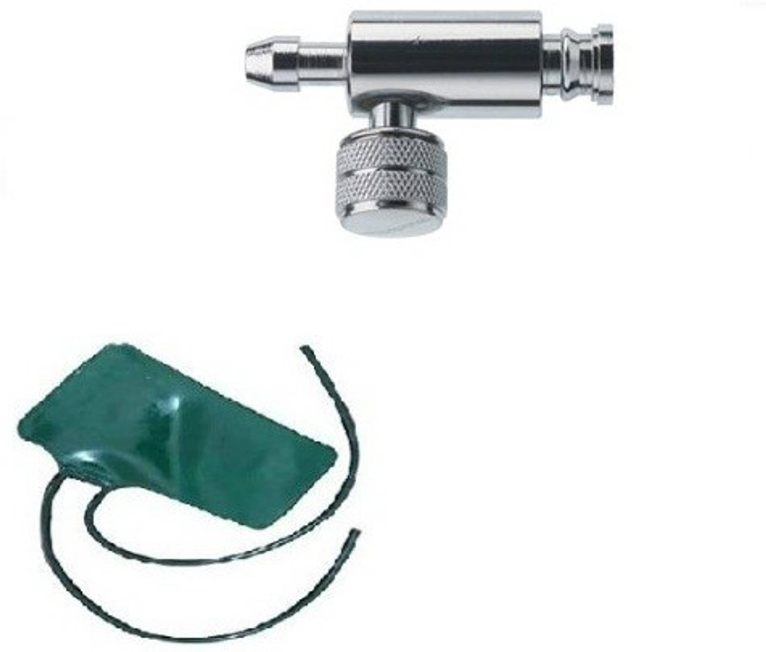 Agarwals ™ BP Bladder Green Adult With BP Air Valve (Set Of 2) Bp Monitor Cuff
