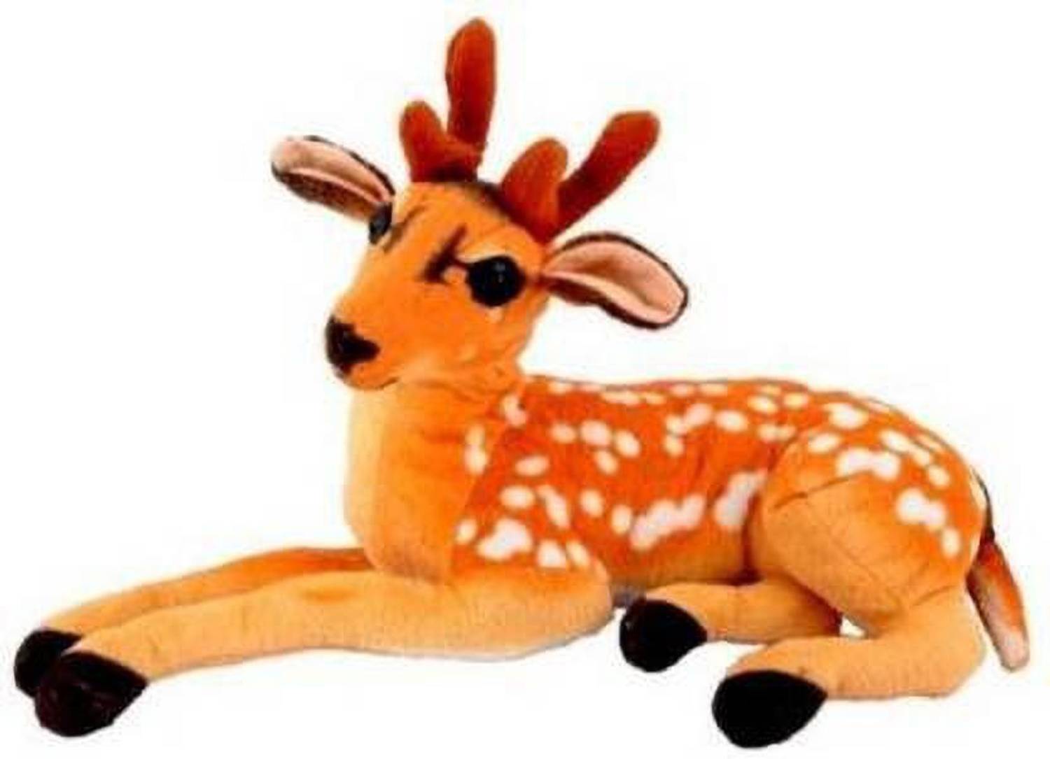 rithala Soft Toy Stuffed Sitting Deer - 32 cm (Multicolor) - 32 cm