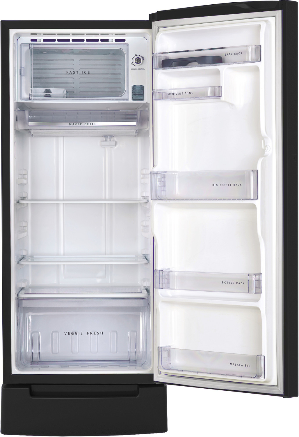 Image of Whirlpool 192 L Direct Cool Single Door 4 Star Refrigerator with Base Drawer