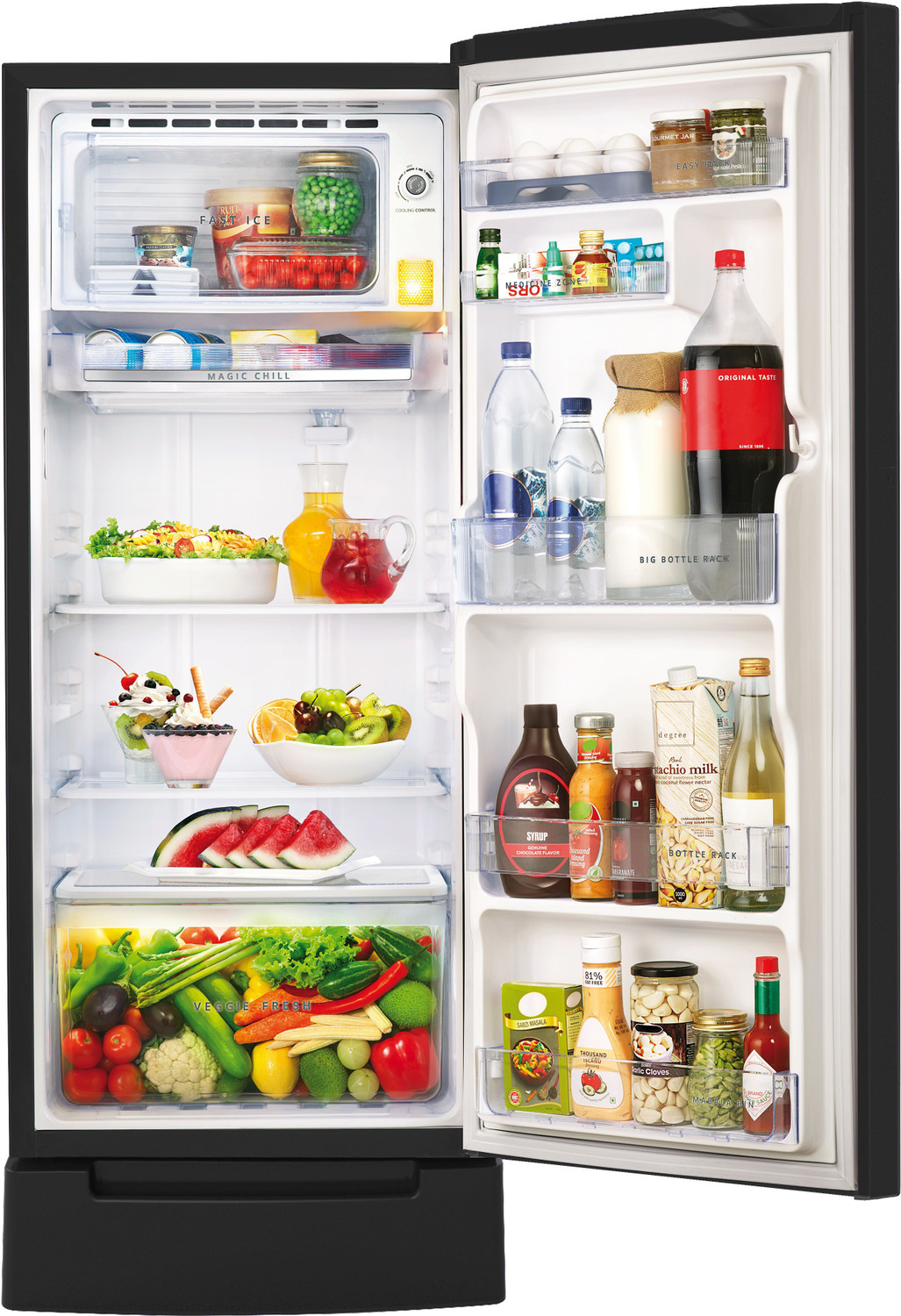Image of Whirlpool 192 L Direct Cool Single Door 4 Star Refrigerator with Base Drawer