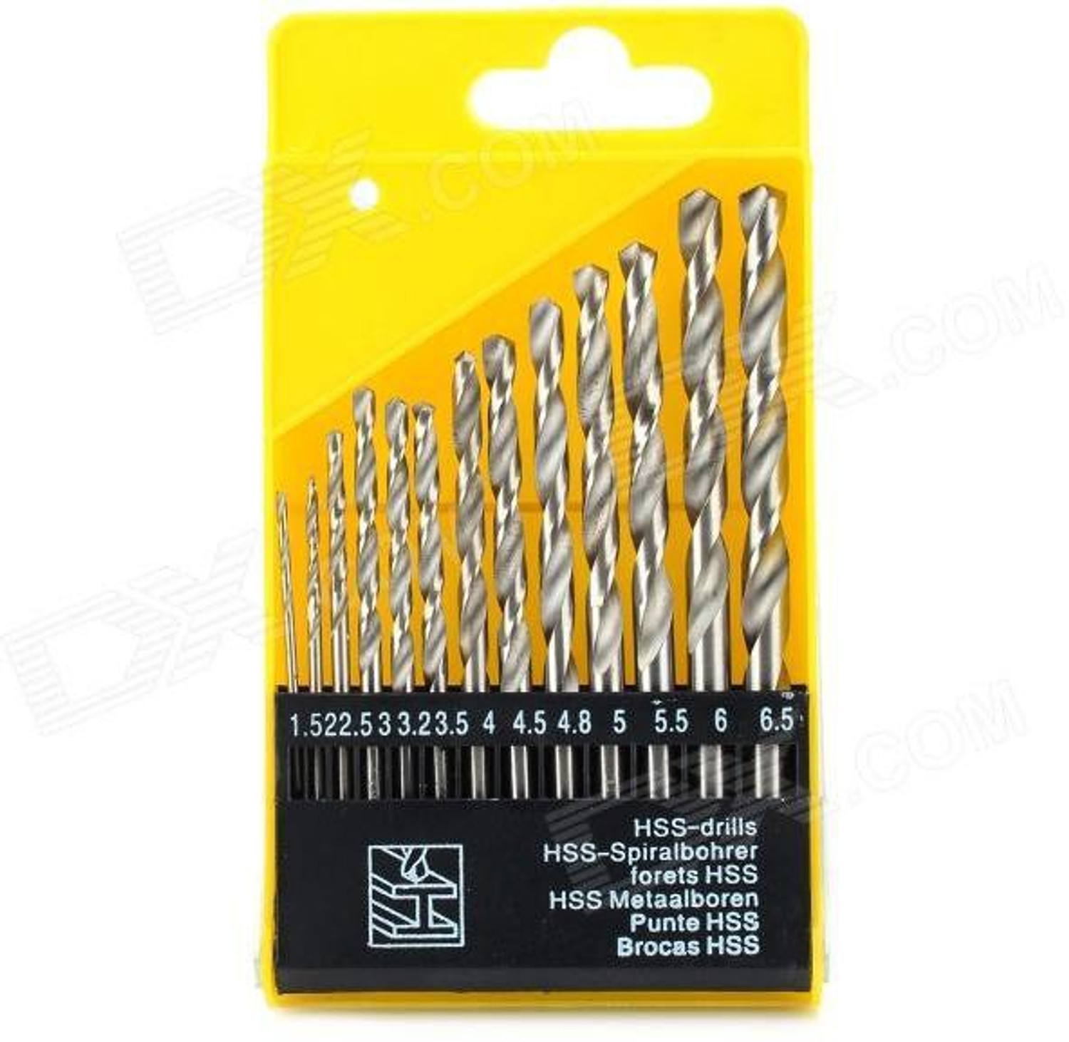 Image of tool trust 13 pcs HSS High Quality steel Drill bit set