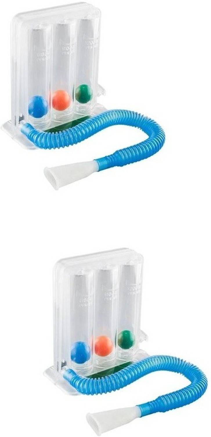 Agarwals Respirometer/ 3-Ball Exerciser/ Lung Exerciser 3-Ball 3 Ball Respiratory Exerciser