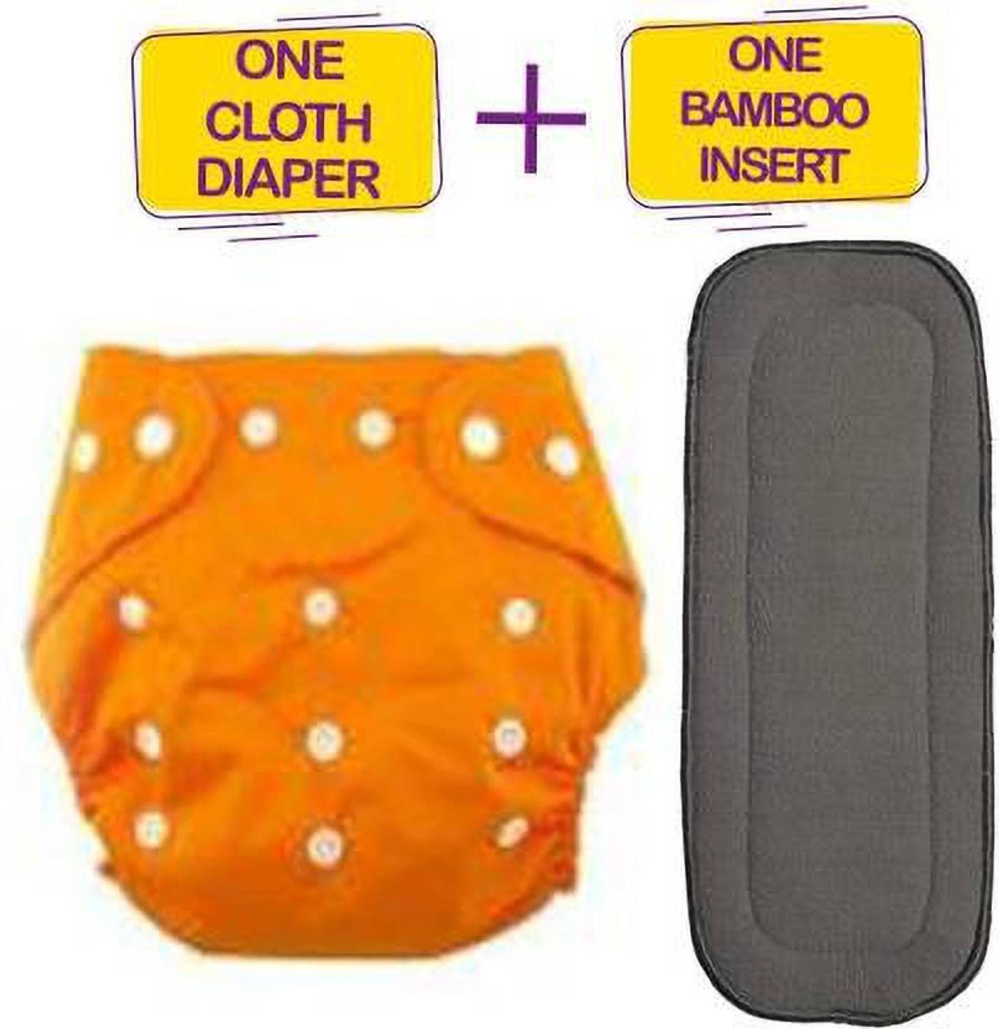 CHARMING STARS Quirk Reusable Baby kid Cotton Cloth Diaper Washable Adjustable Cloth Diaper Nappy with insert liner pad for babies/infants/newborns