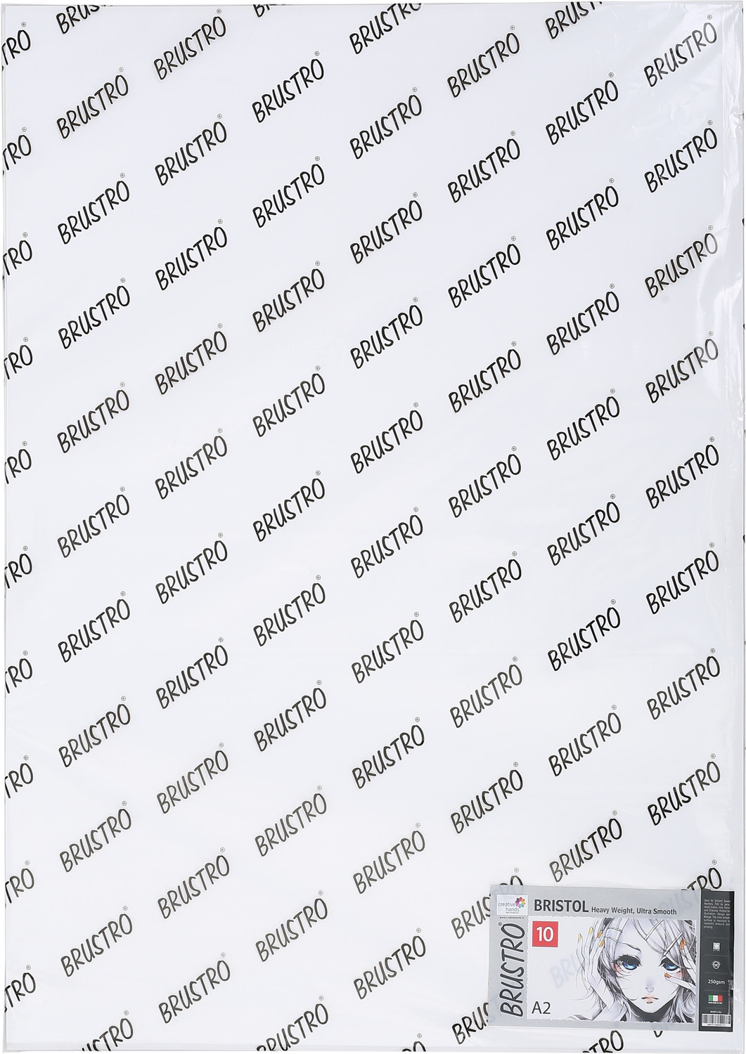 Image of BRuSTRO Ultra Smooth Bristol Sheets A2 - size , 250 GSM, 10 Sheets