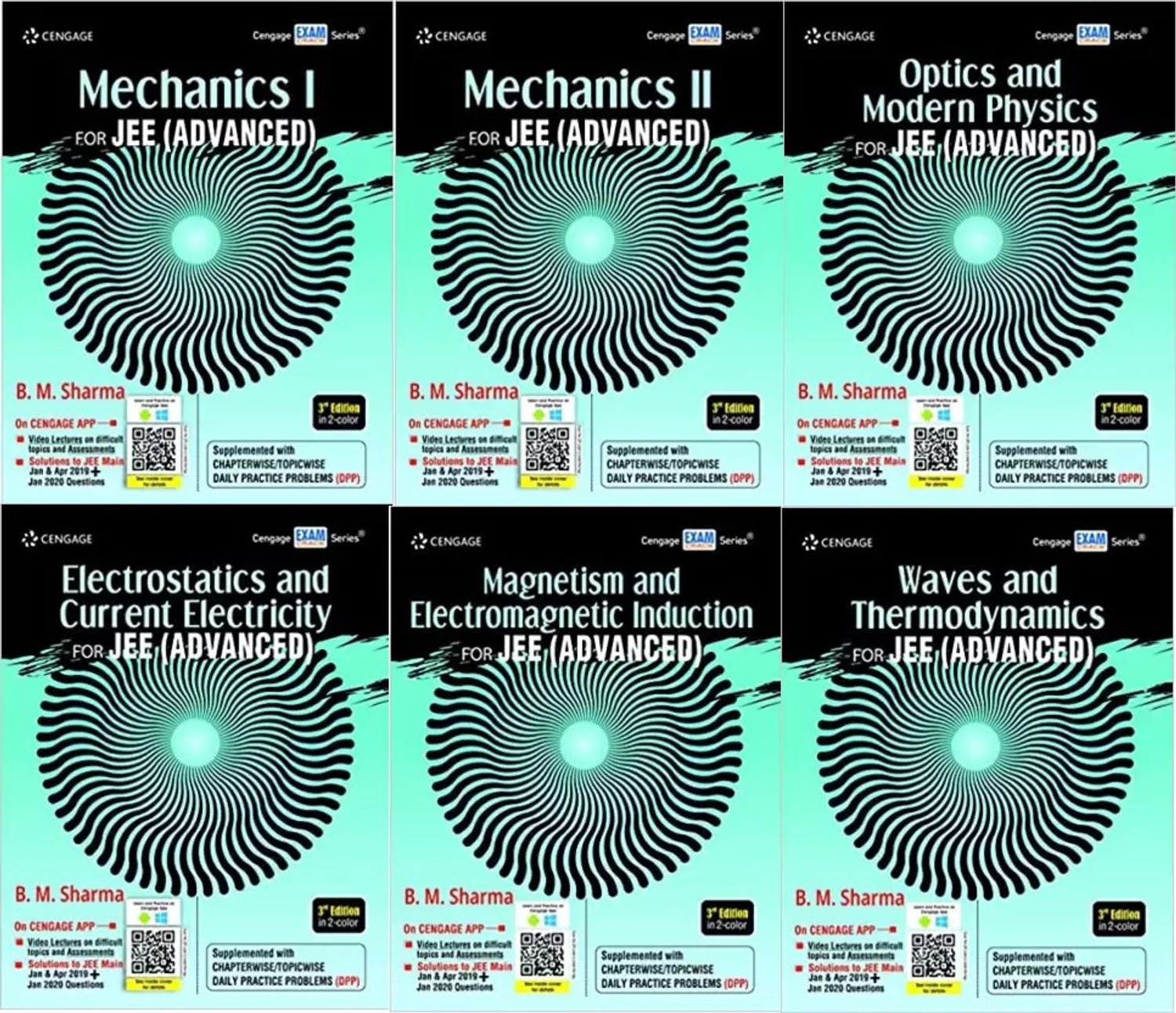 Image of Cengage Mechanics I, Mechanics II, Electrostatics And Current Electricity, Magnetism And Electromagnetic Induction, Optics And Modern Physics, Waves And Thermodynamics For JEE (Advanced) (Physics 6 Books Set)