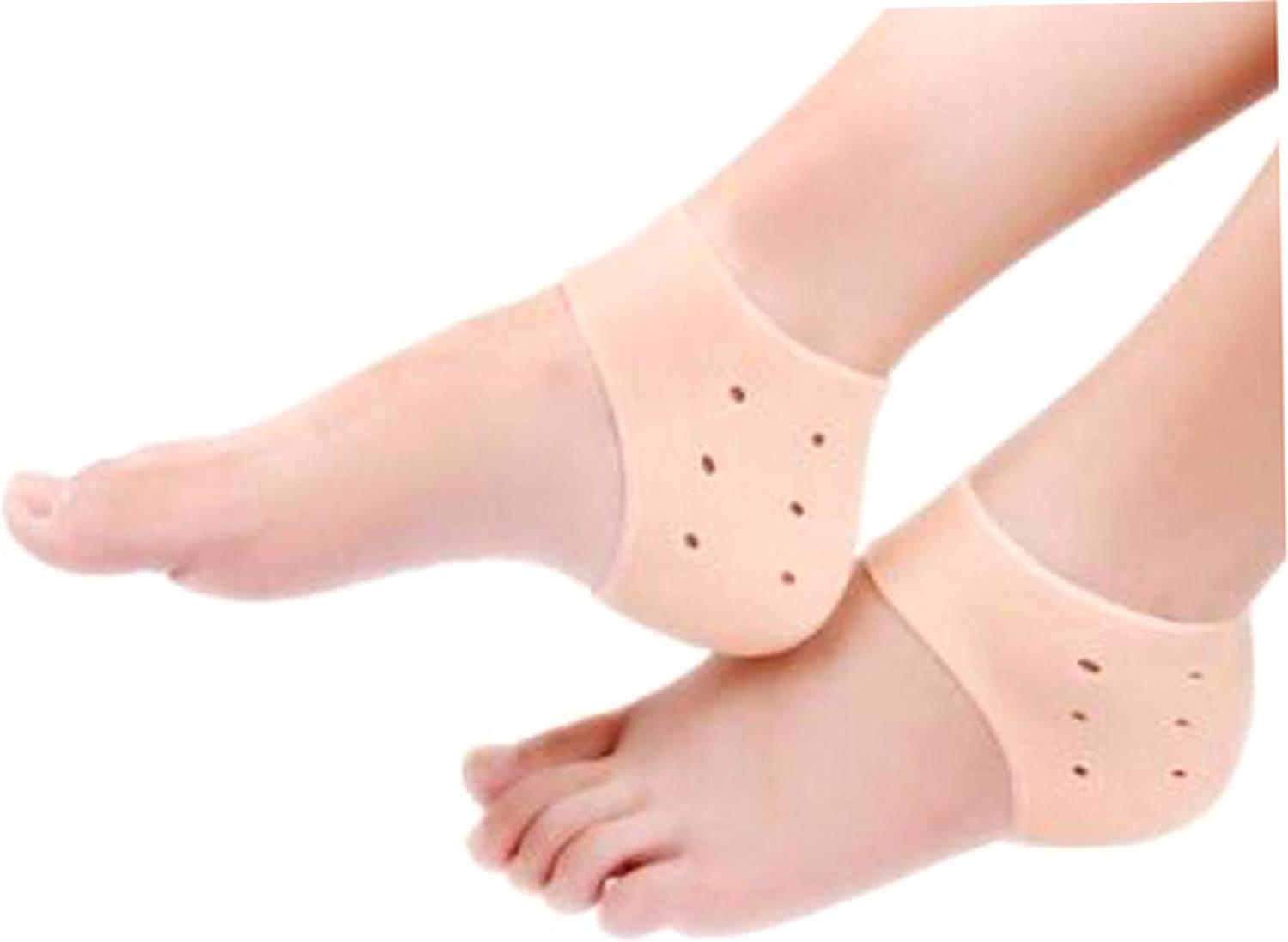 Aditya Enterprise half silicone gel anti crack heel Heel Support