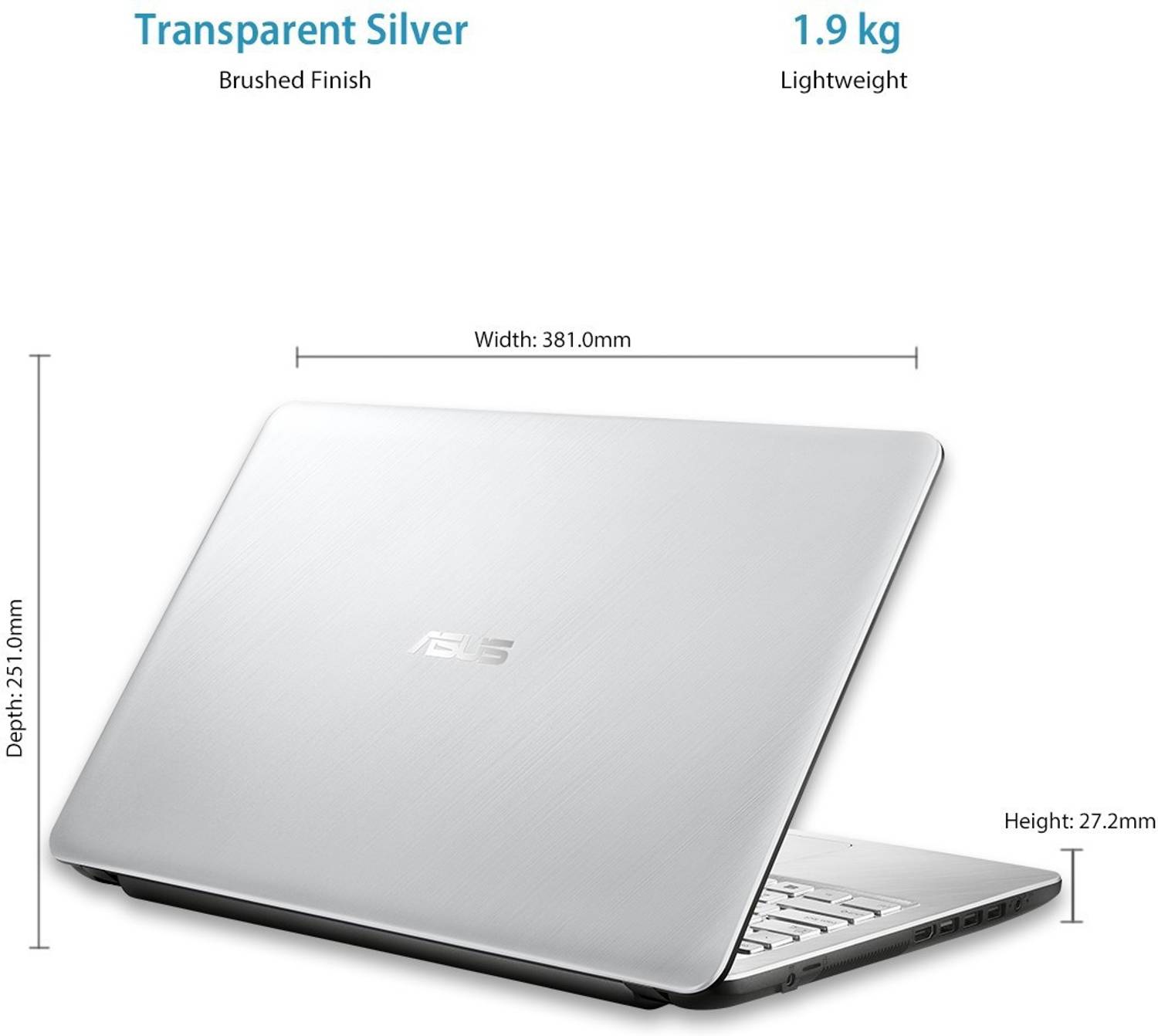 ASUS VivoBook 15 Intel Core i5 8th Gen 8250U - (8 GB/1 TB HDD