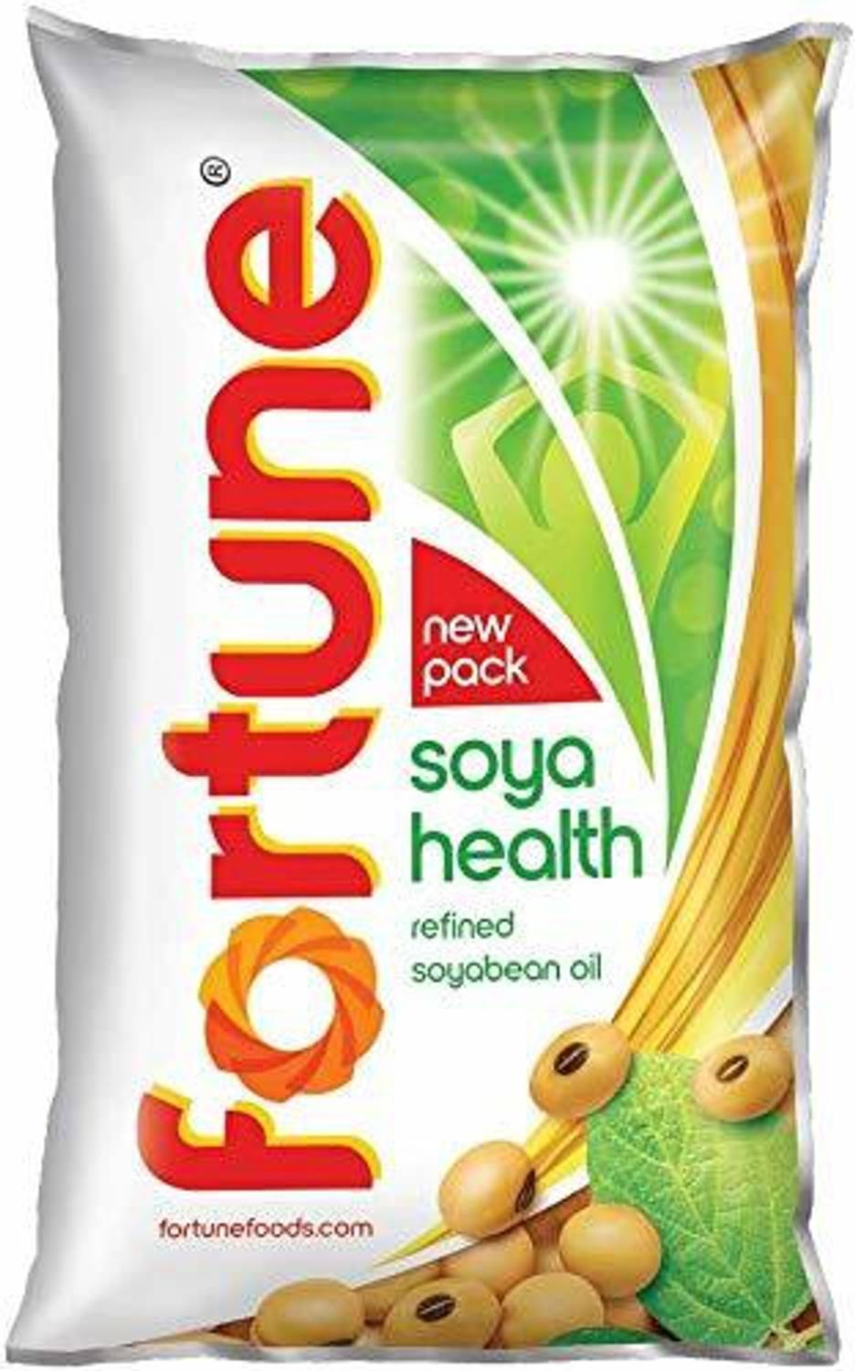 FORTUNE SOYA BEAN OIL PACK OF 1 Soyabean Oil Pouch (1000 ml)