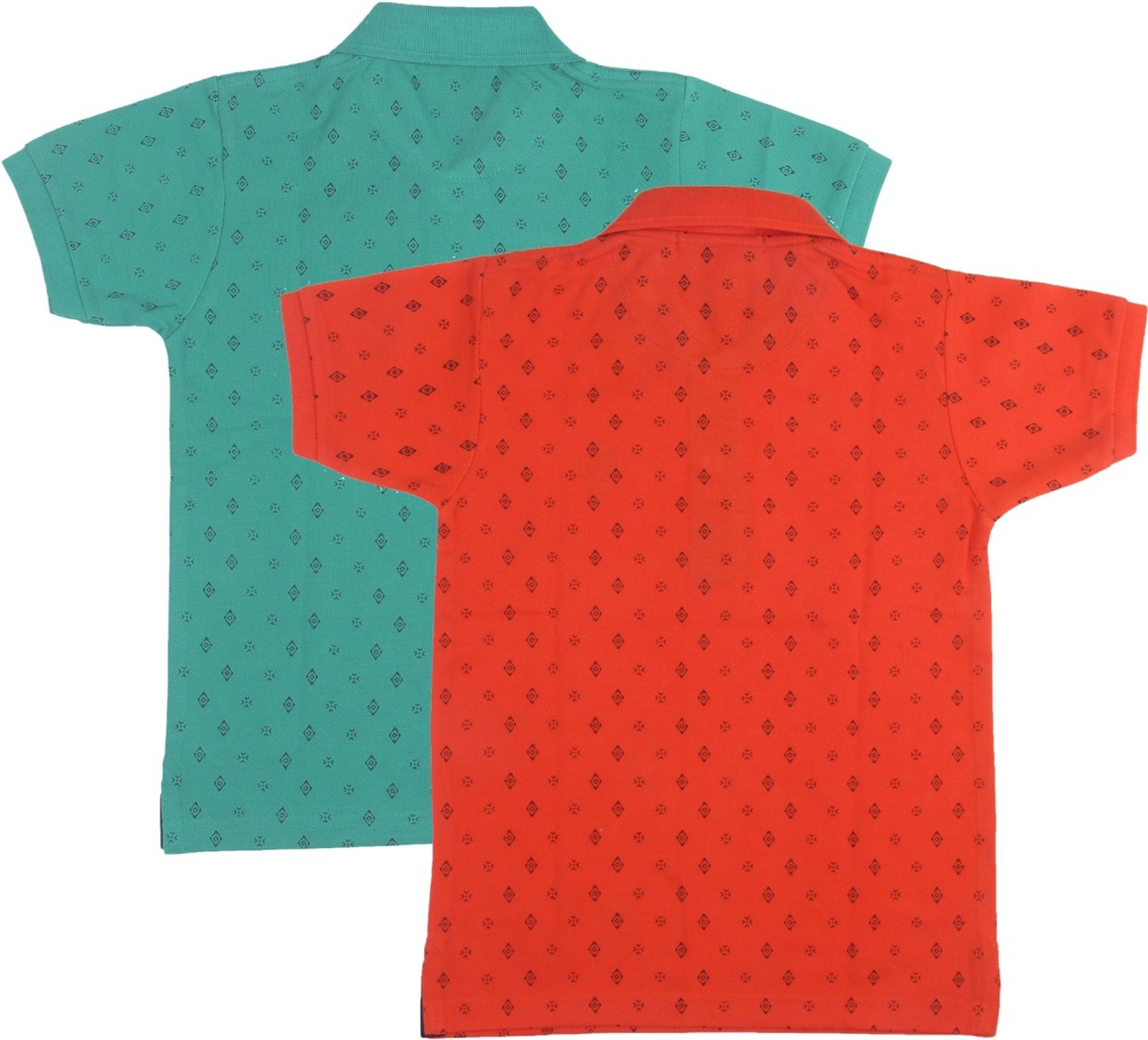 Image of NeuVin Boys Printed Cotton Blend Regular T Shirt