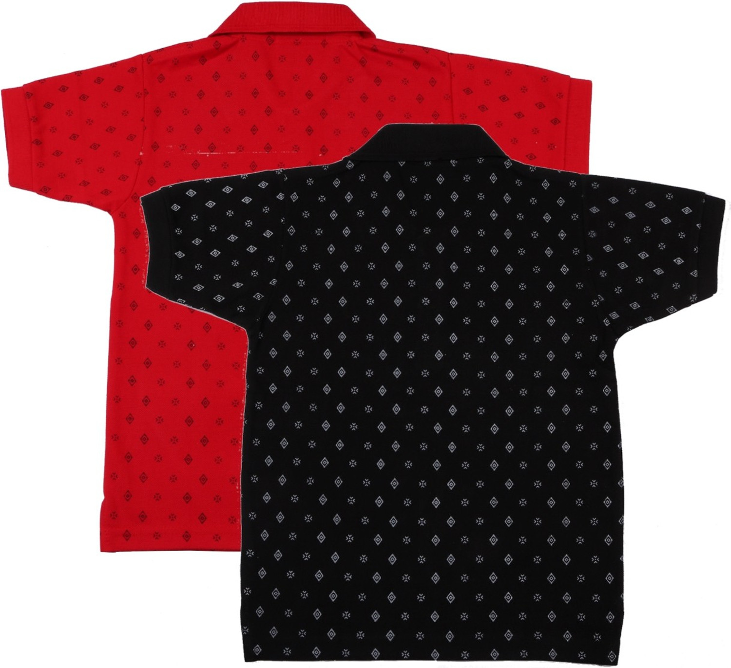 Image of NeuVin Boys Printed Cotton Blend Regular T Shirt