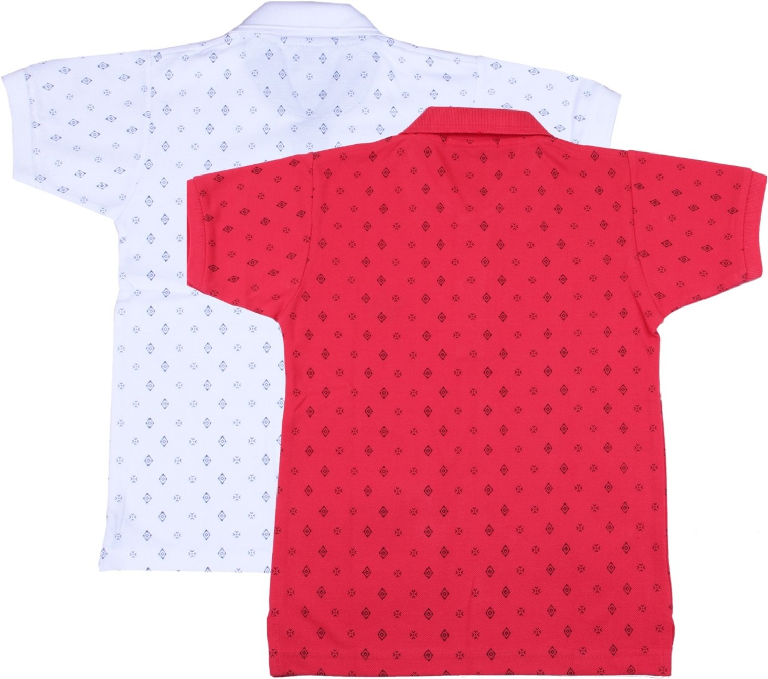 Image of NeuVin Boys Printed Cotton Blend Regular T Shirt
