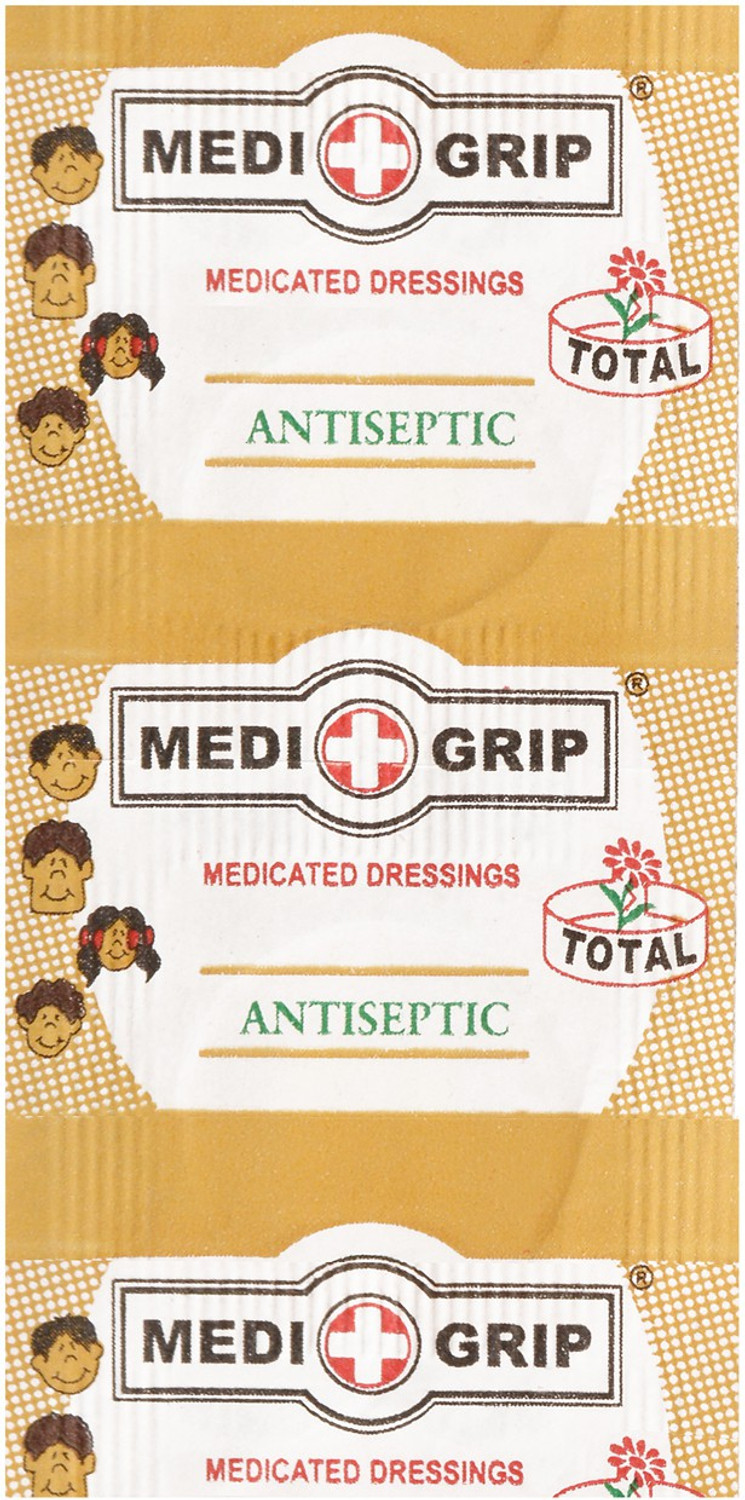 Image of Medigrip Round Spot Band Aid Plaster (Pack of 1000) Adhesive Band Aid