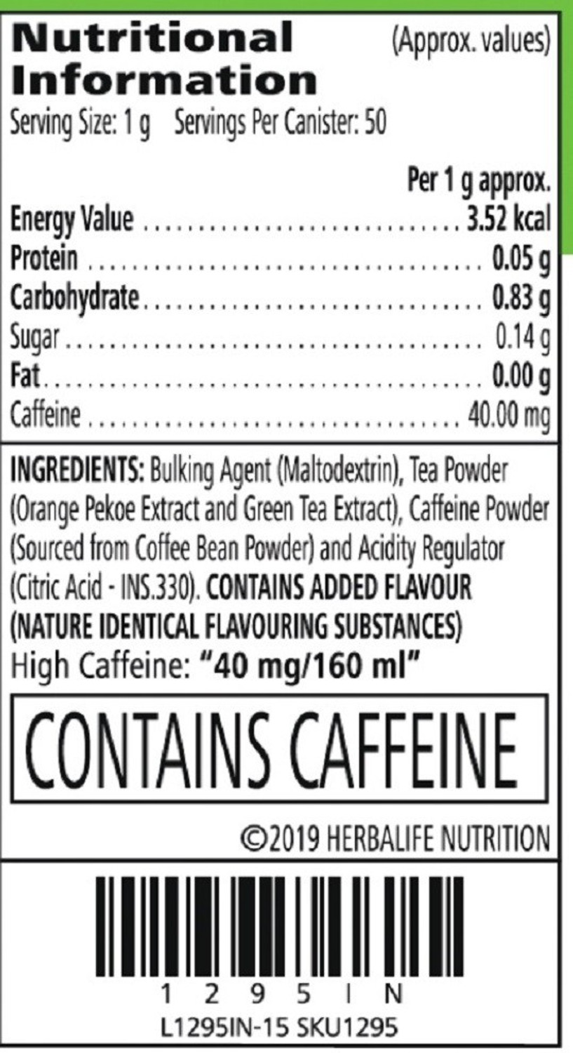 Image of HERBALIFE Afresh Energy Drink Mix Sports Drink