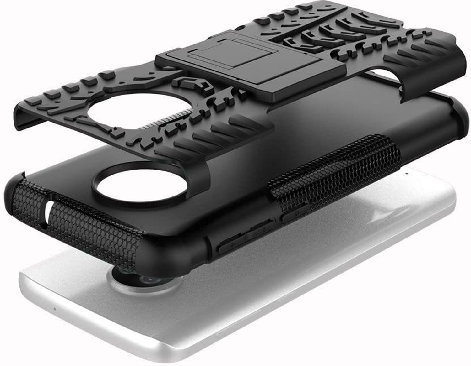 Image of FITSMART Back Cover for Motorola Moto E4 Plus