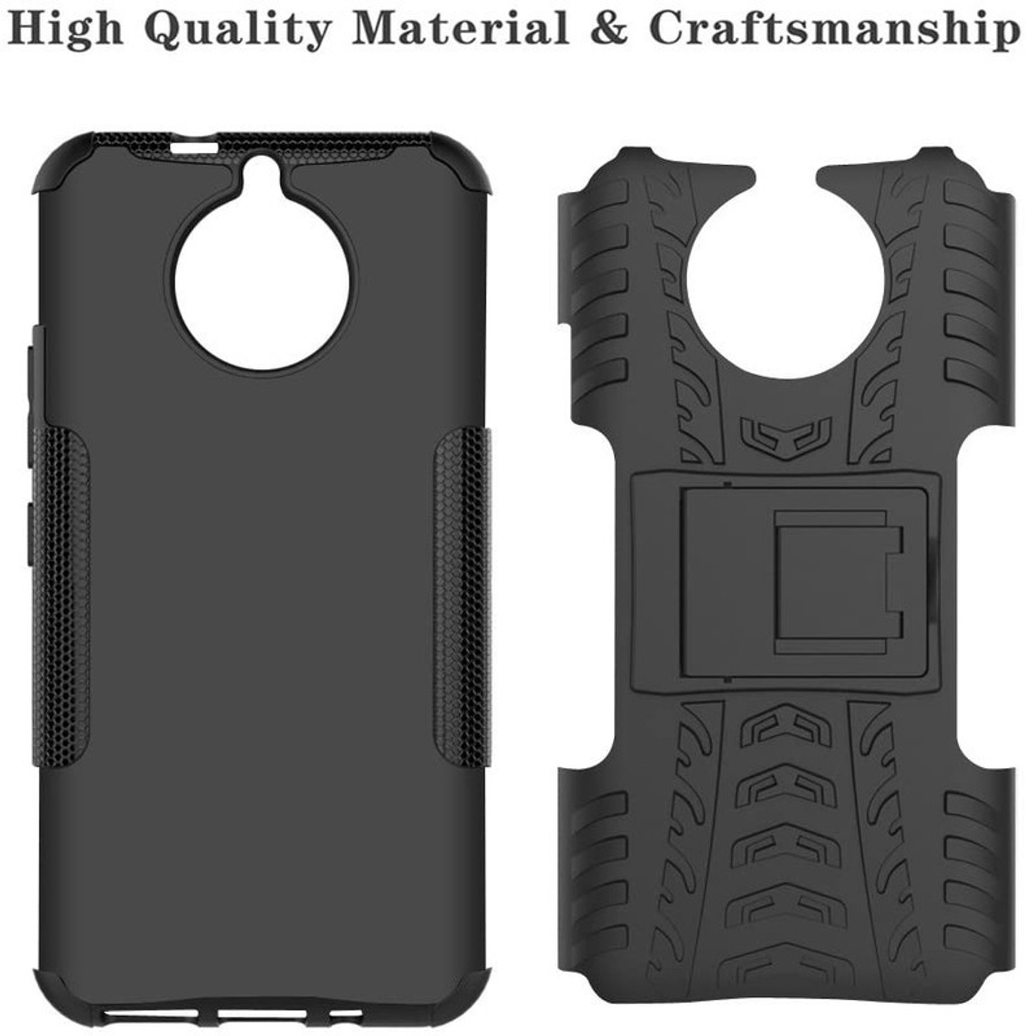 Image of FITSMART Back Cover for Motorola Moto E4 Plus