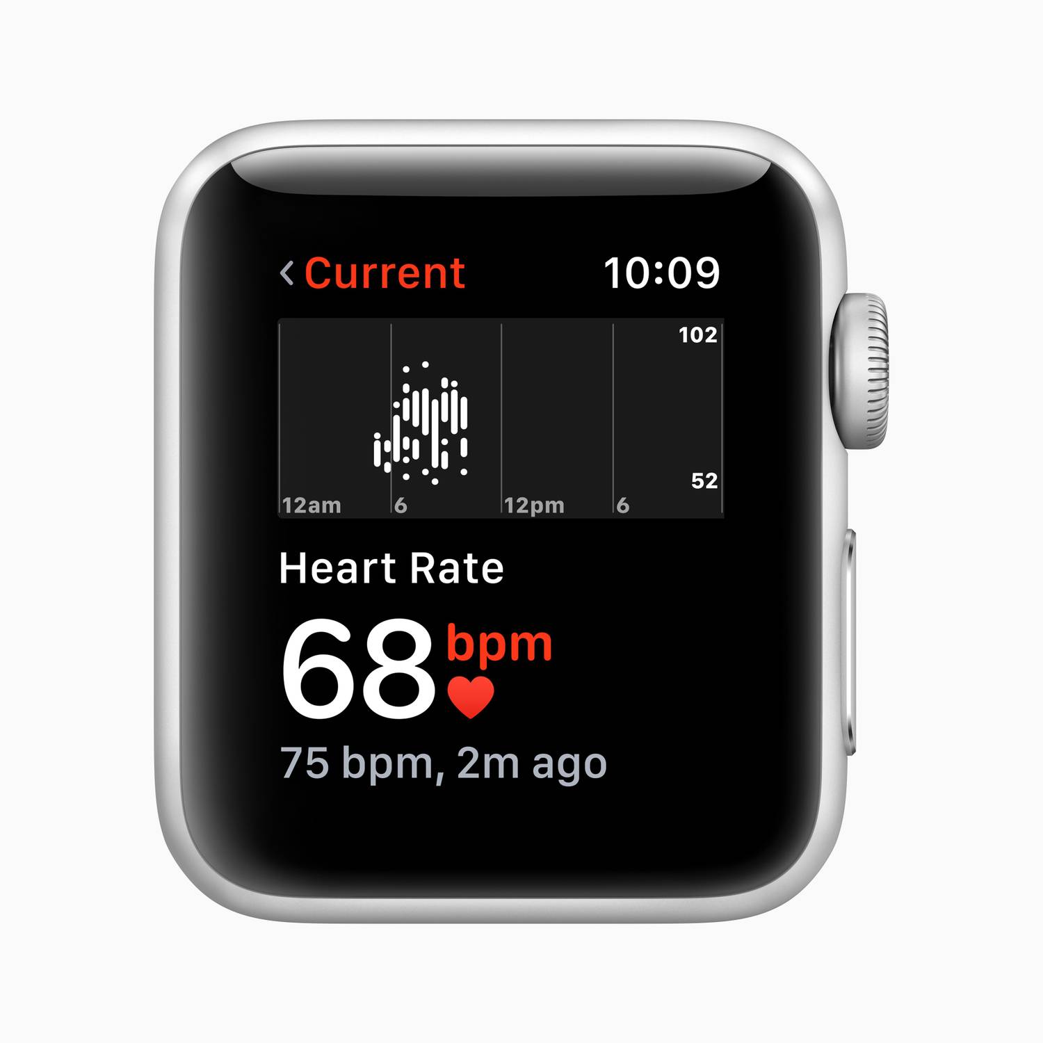 Apple Watch Series 3 (GPS, 38mm) - Silver Aluminium Case with