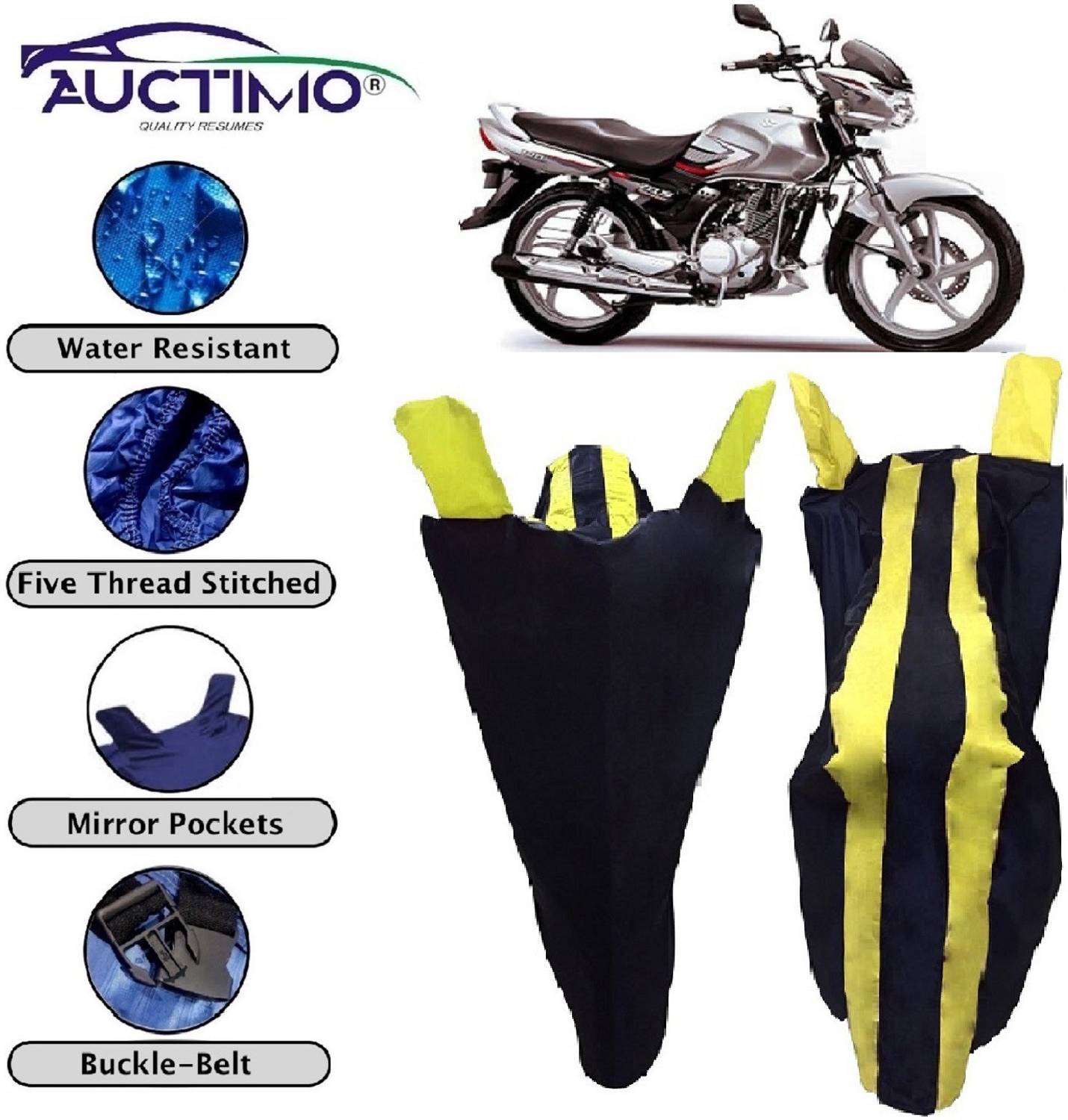 AUCTIMO Two Wheeler Cover for Suzuki