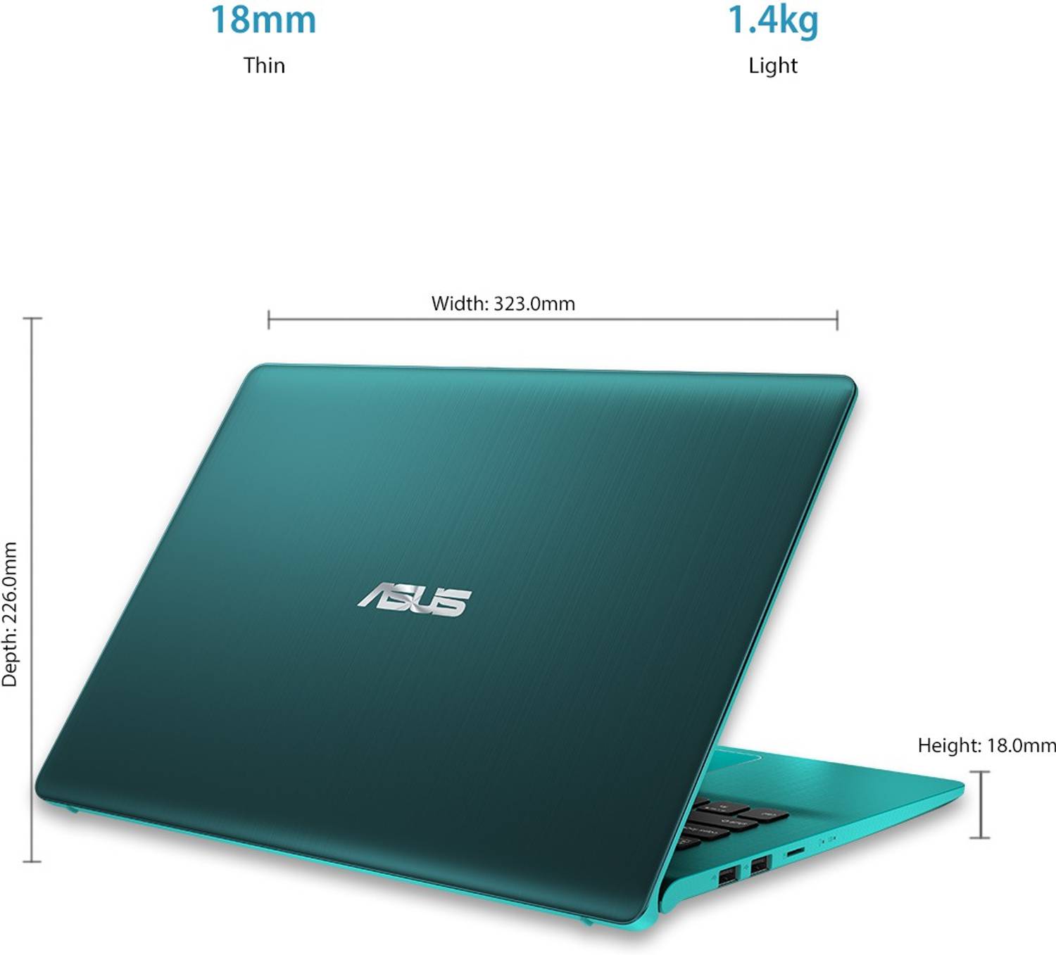 ASUS VivoBook S Series Intel Core i5 8th Gen 8265U - (8 GB/1 TB